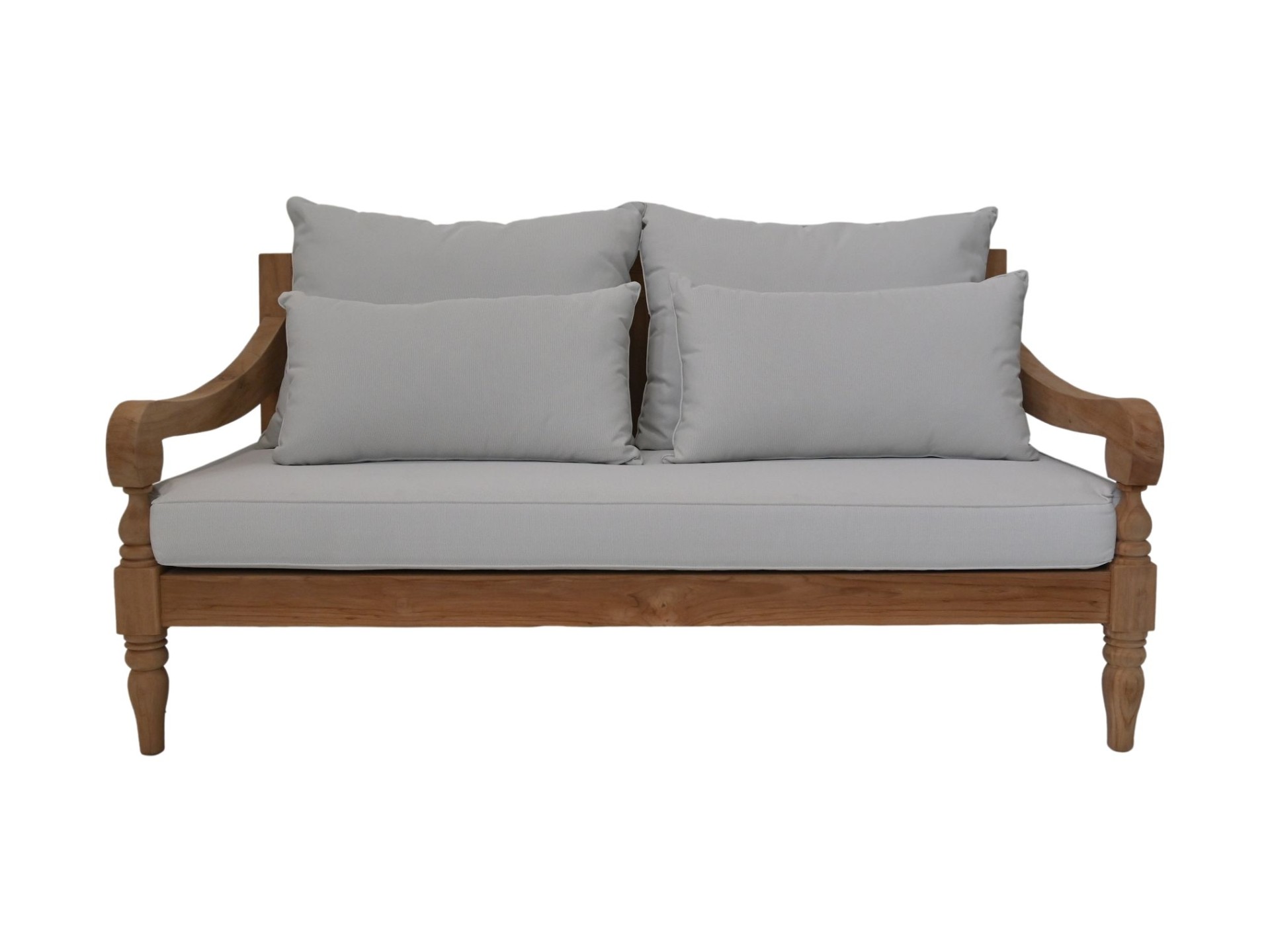 Bahama 2,5-Sitzer Loungesofa Teakholz