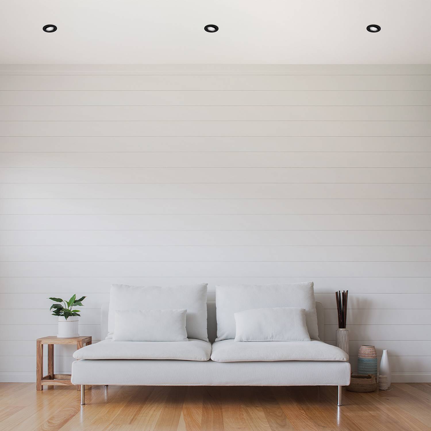 LED Recessed Luminaire Sten V Iron Black