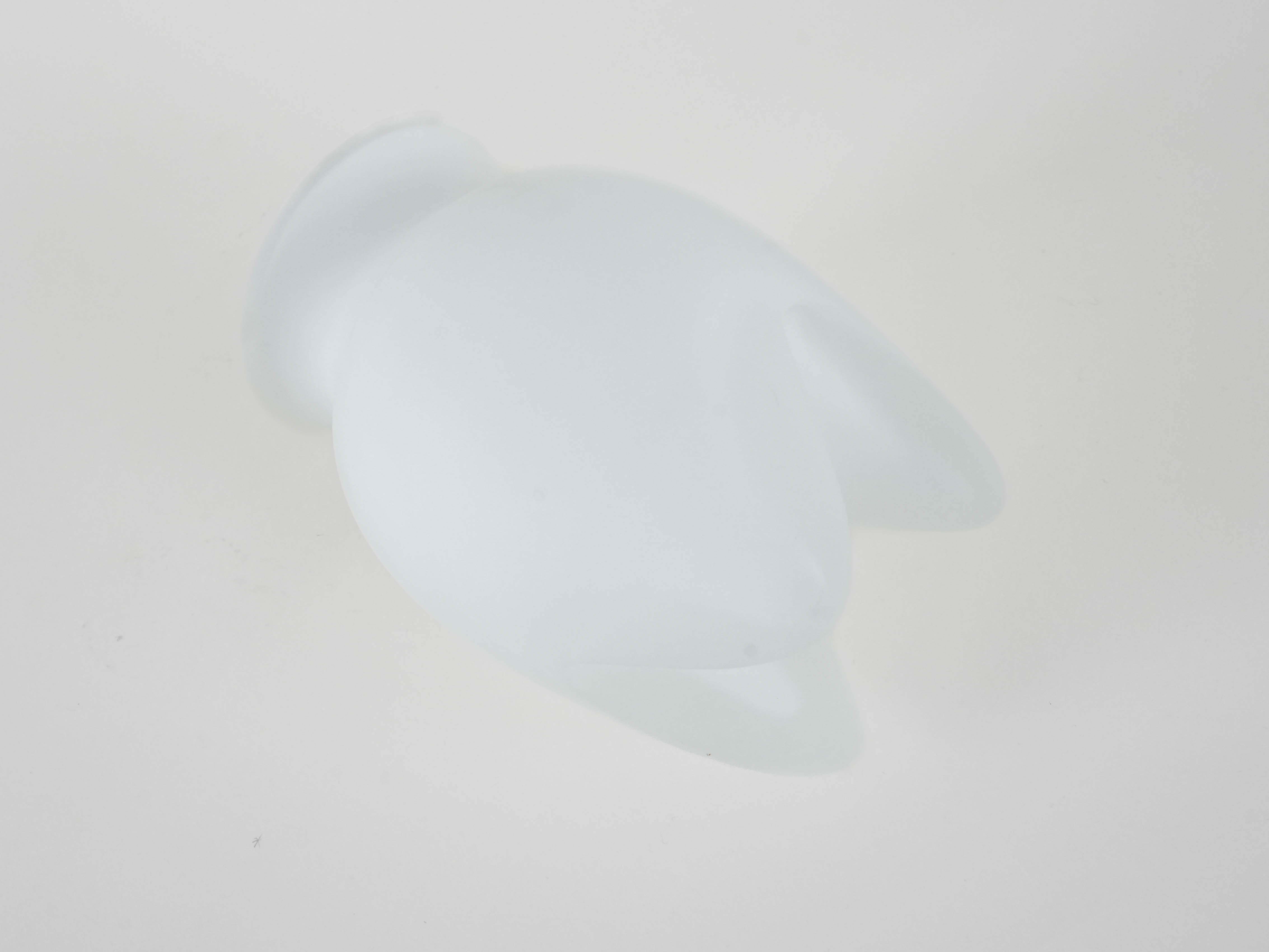 Glasvase Transparent 2000er Jahre