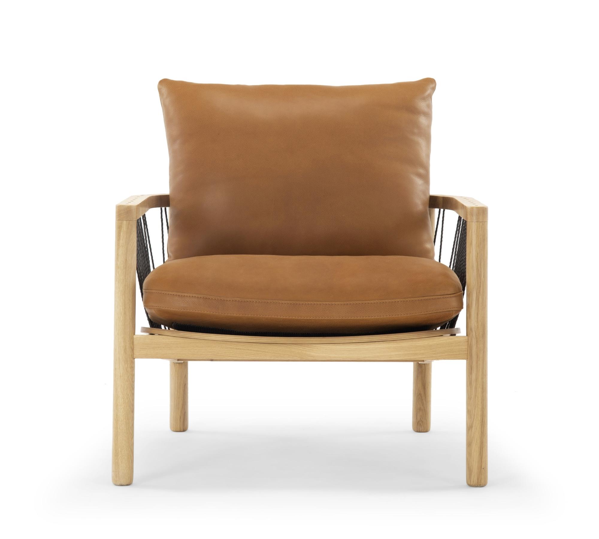 Enzo Sessel Leather Bronze