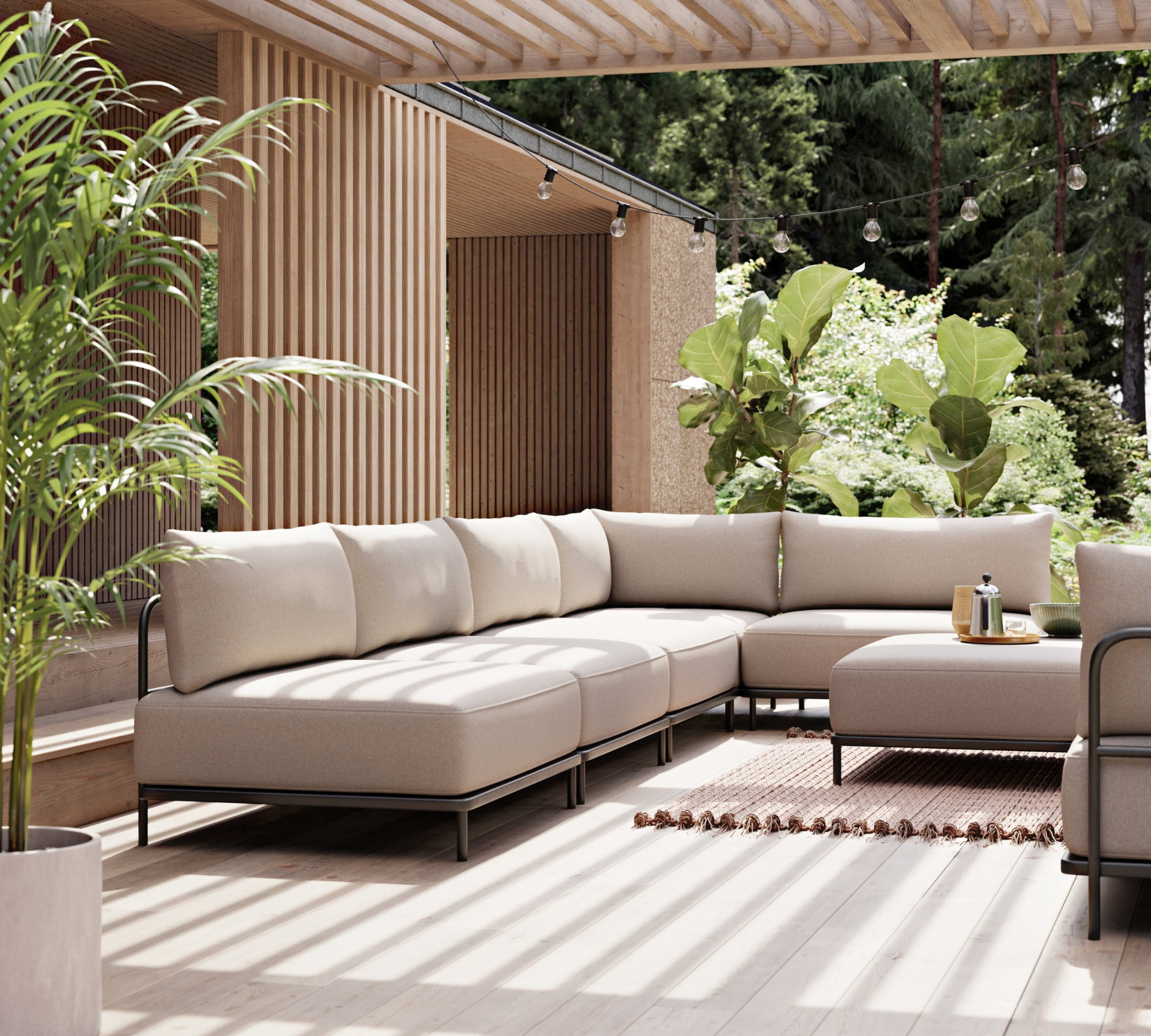 Vincent Outdoor 1-Sitzer Modul Rechts Martinique