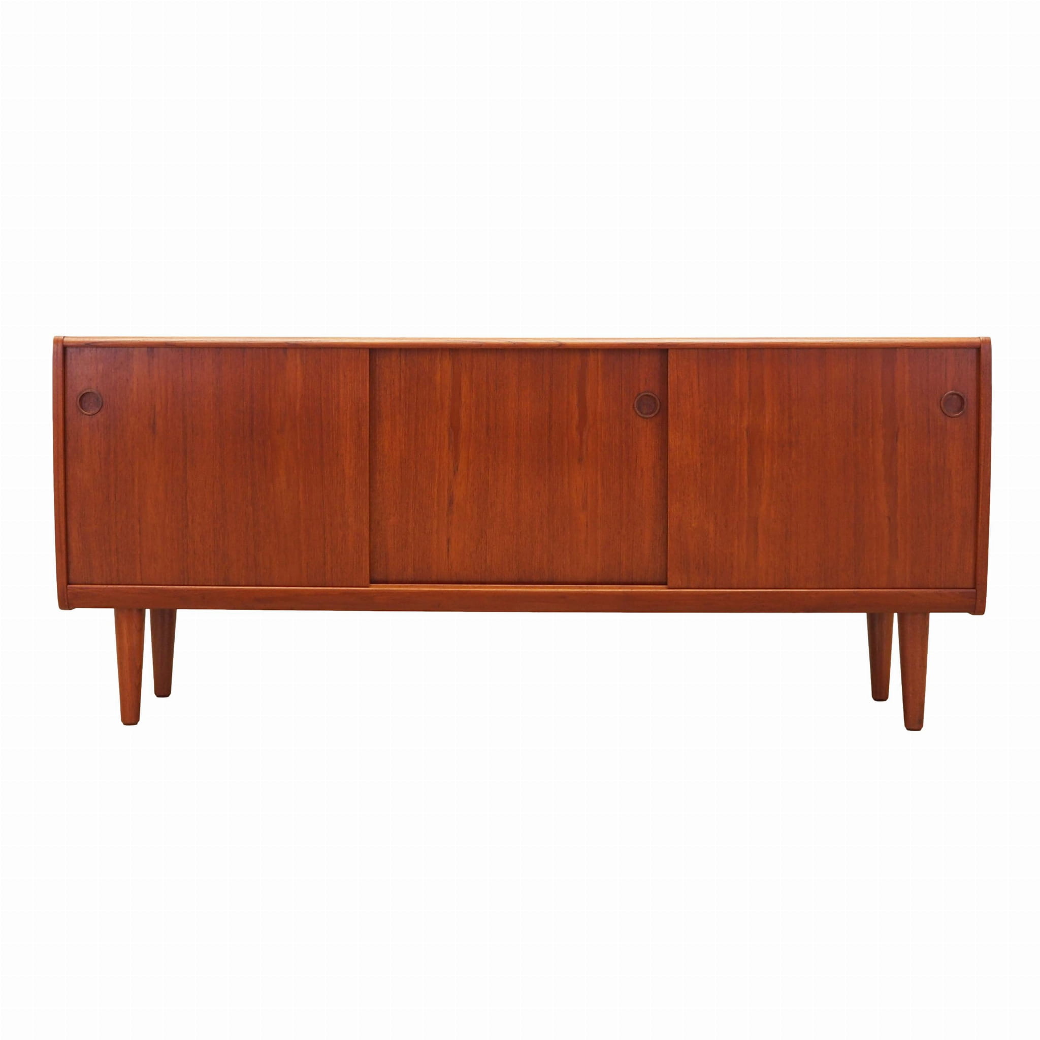 Vintage Sideboard Teakholz Braun 1970er Jahre