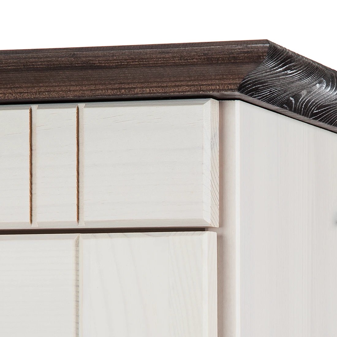 Hängeschrank Holz Weiß