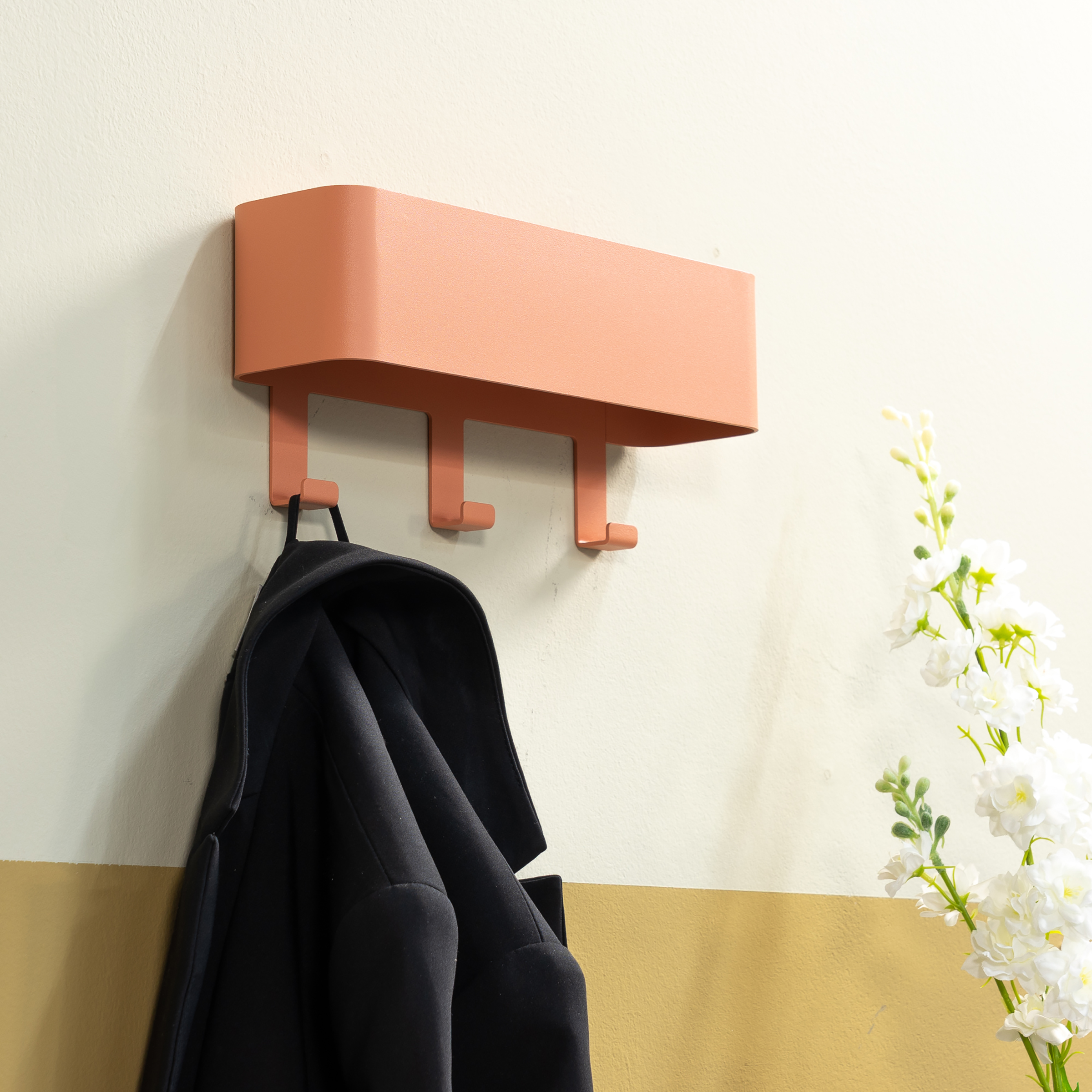 Coat Rack Dax Play Metal Apricot 27 cm