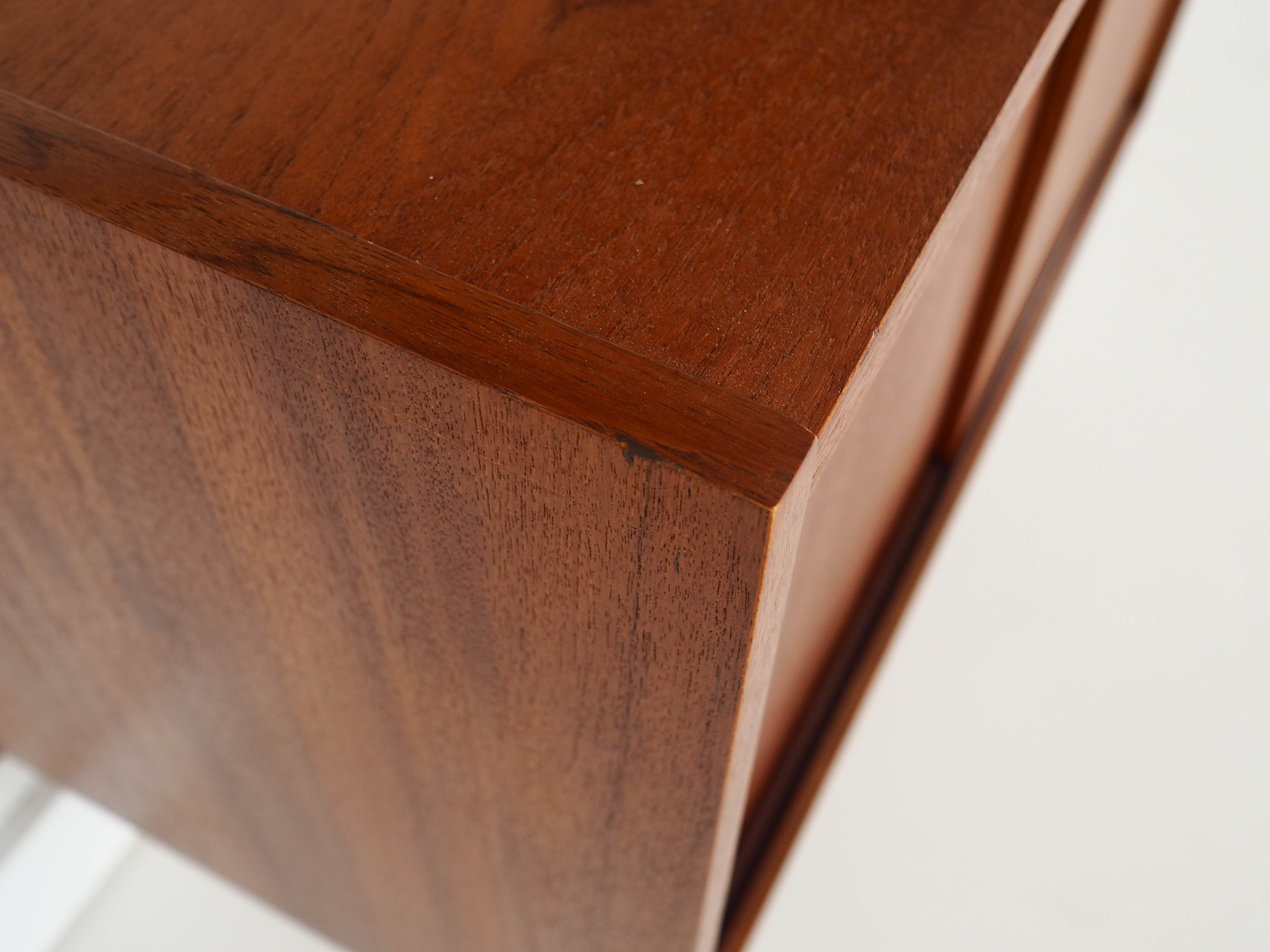 Teak shelf Brown 1960s