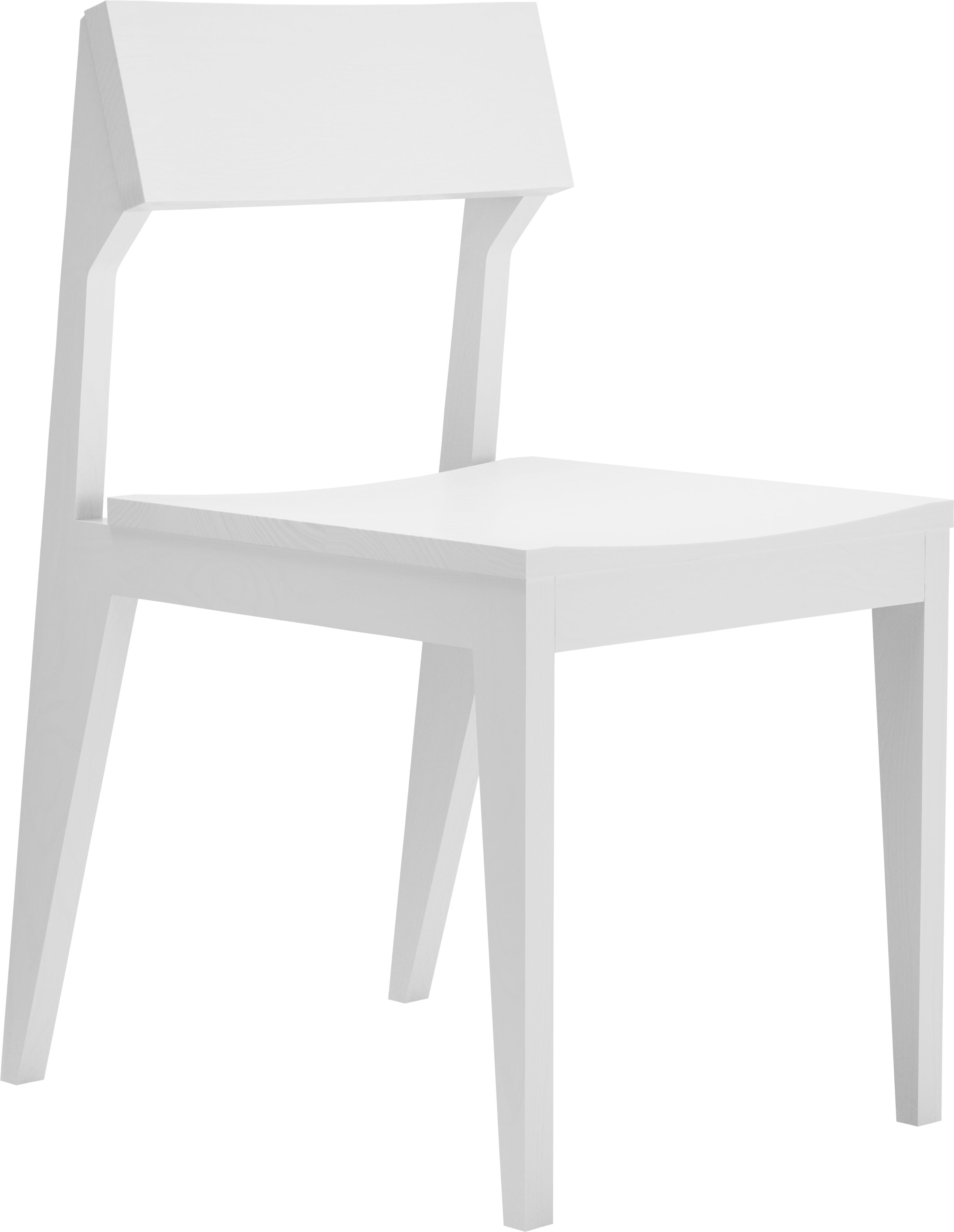 Schulz Stuhl Holz Weiß