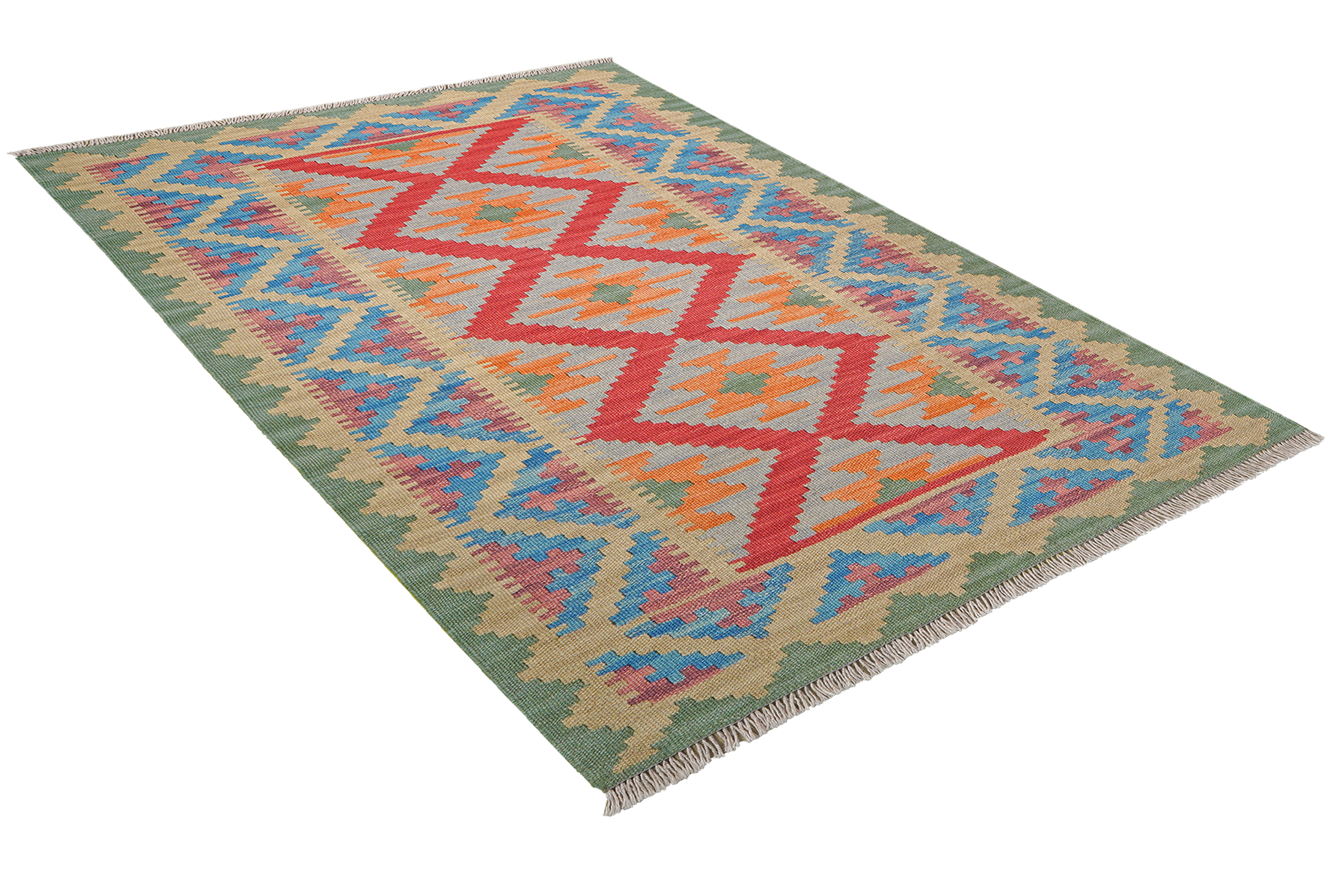 Kilim Gashgai Lana Multicolore