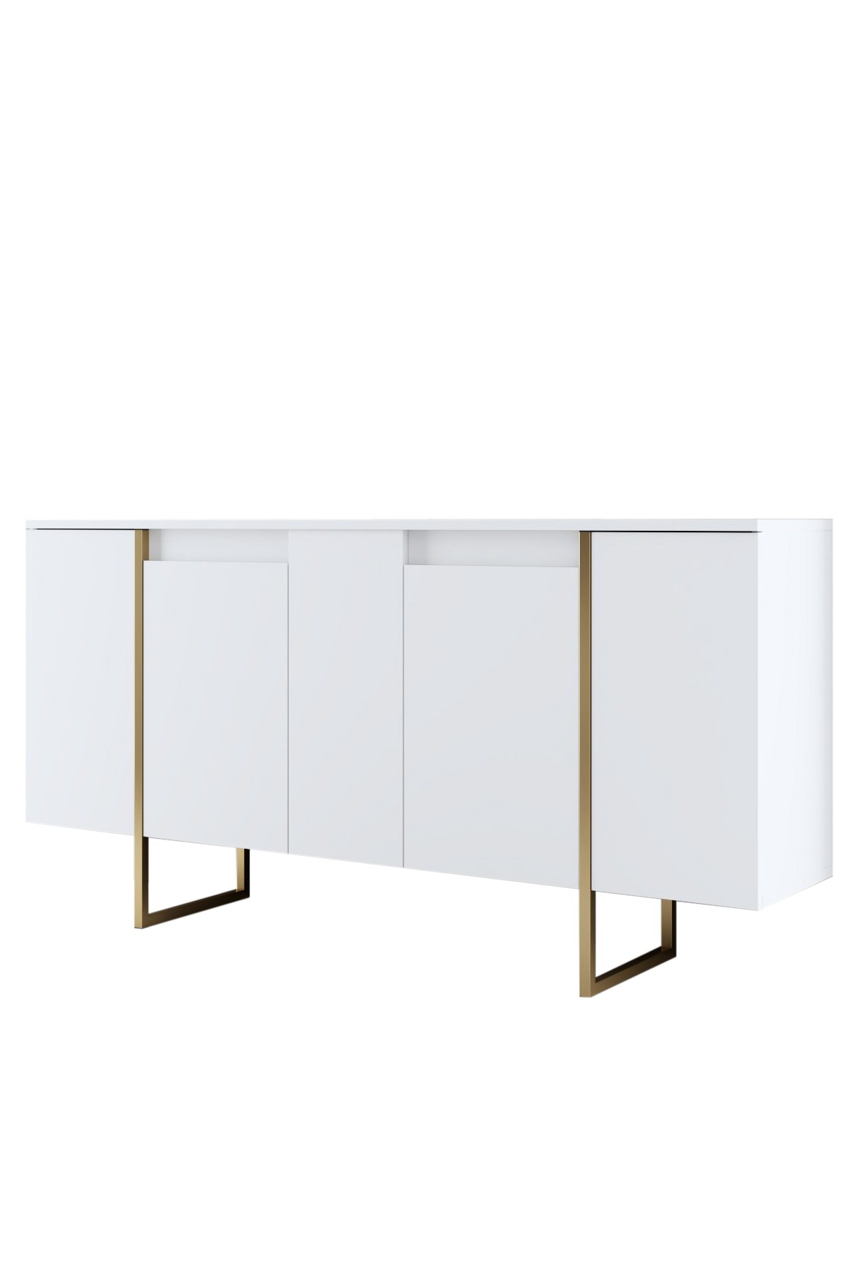 Luxe Konsolentisch Weiß