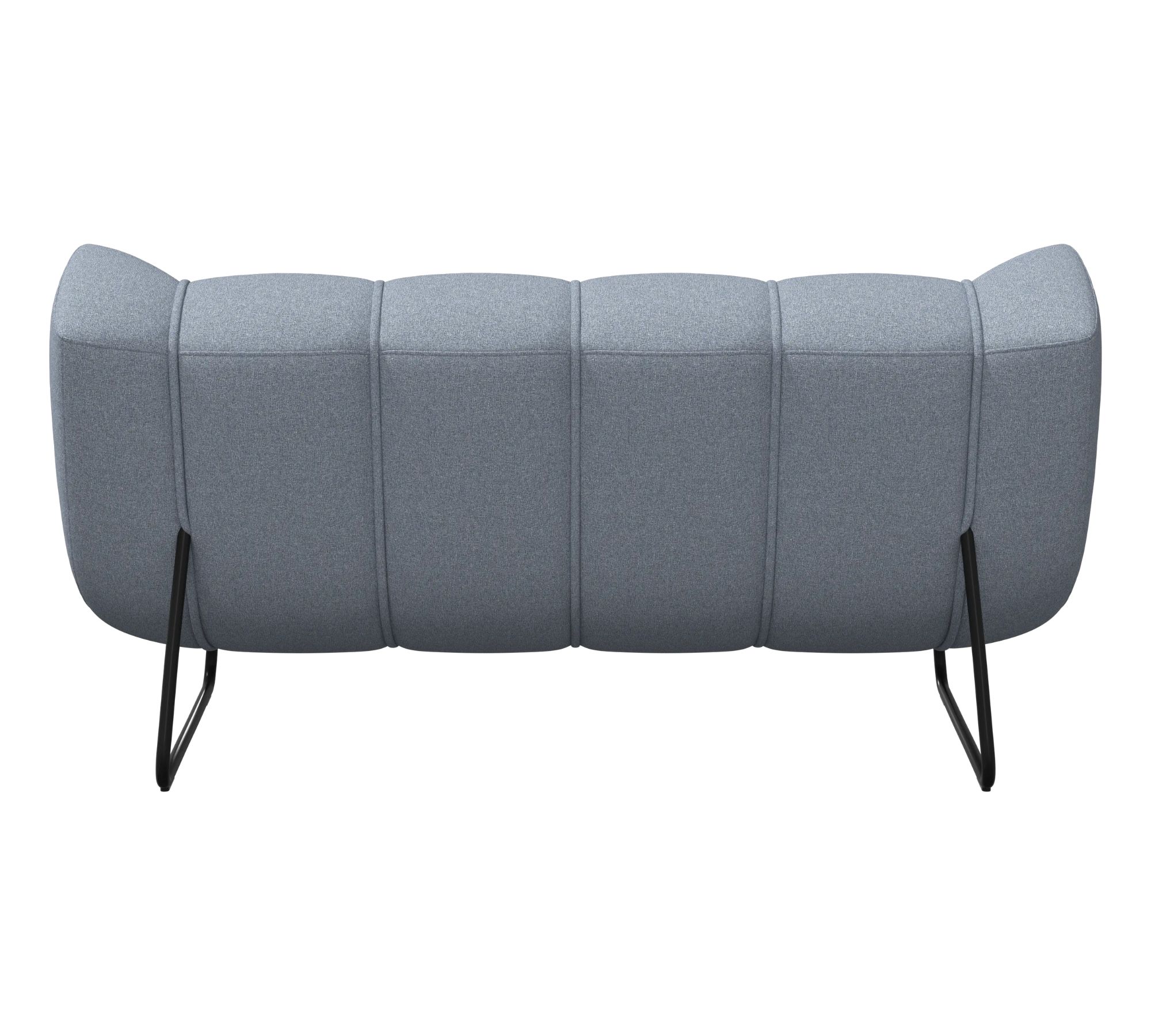 Nawabari Sofa 2-Sitzer Blend-Stoff Hellblau