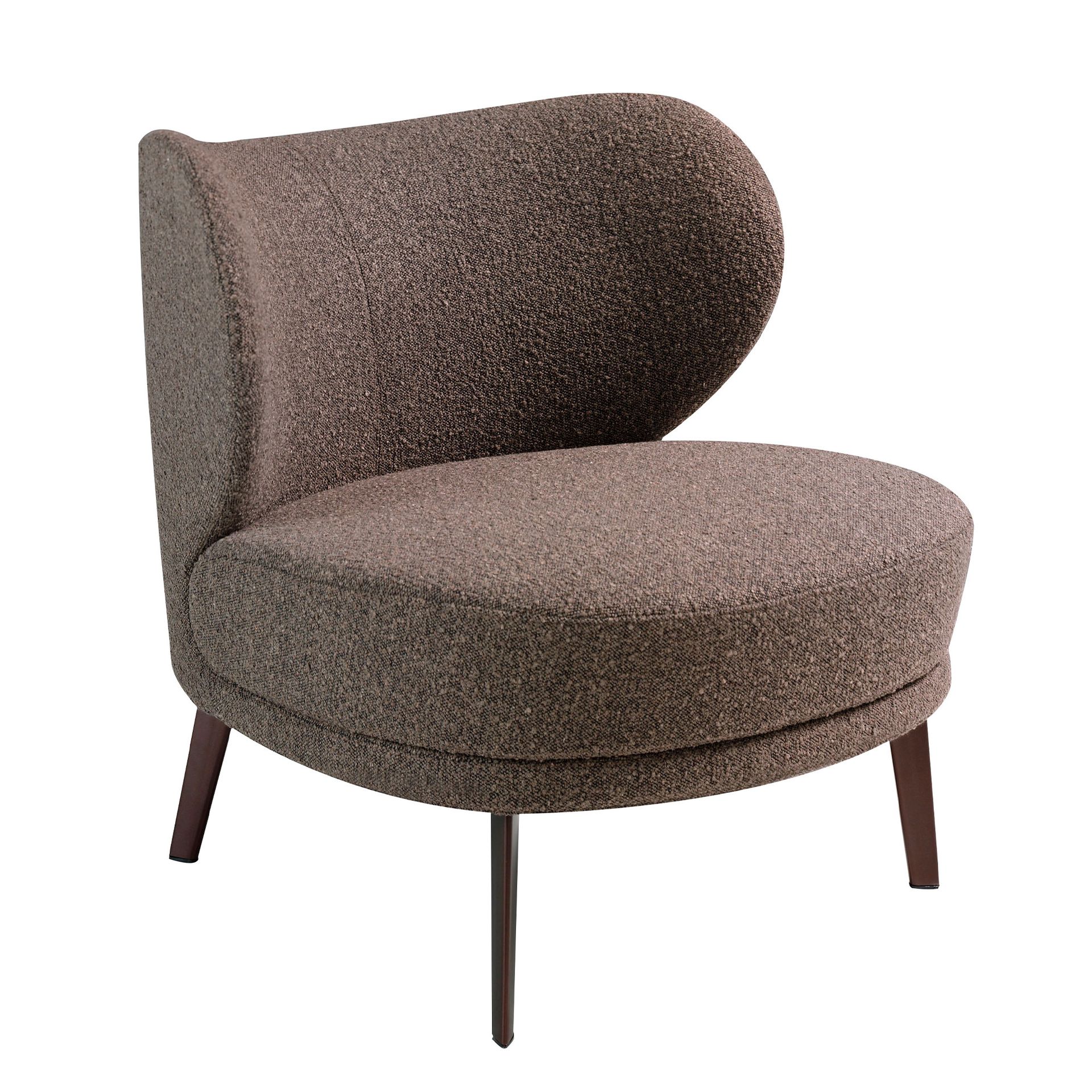 Armchair Fabric Brown
