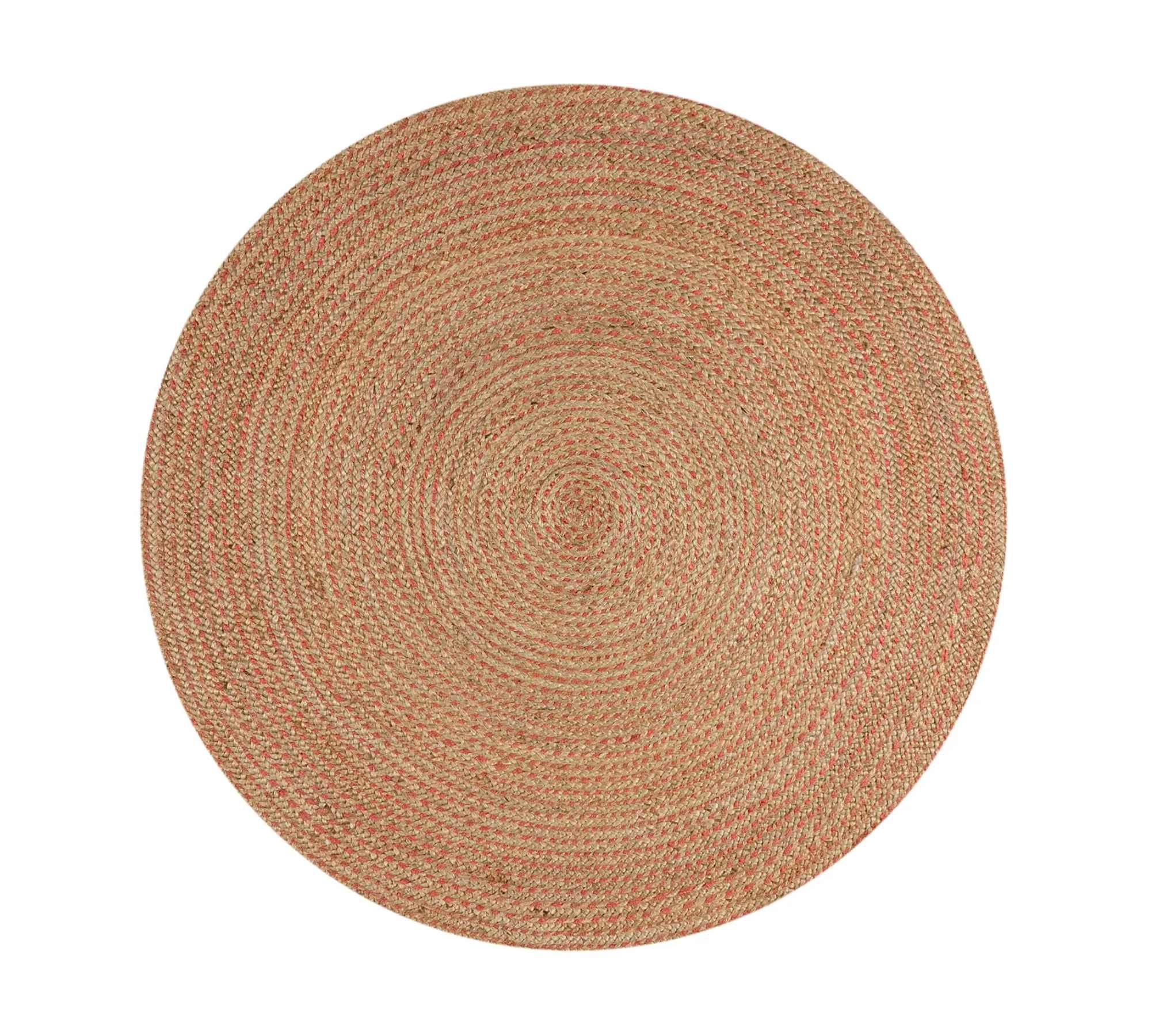 Capri Teppich Jute Natur Coral 133 x 133 cm