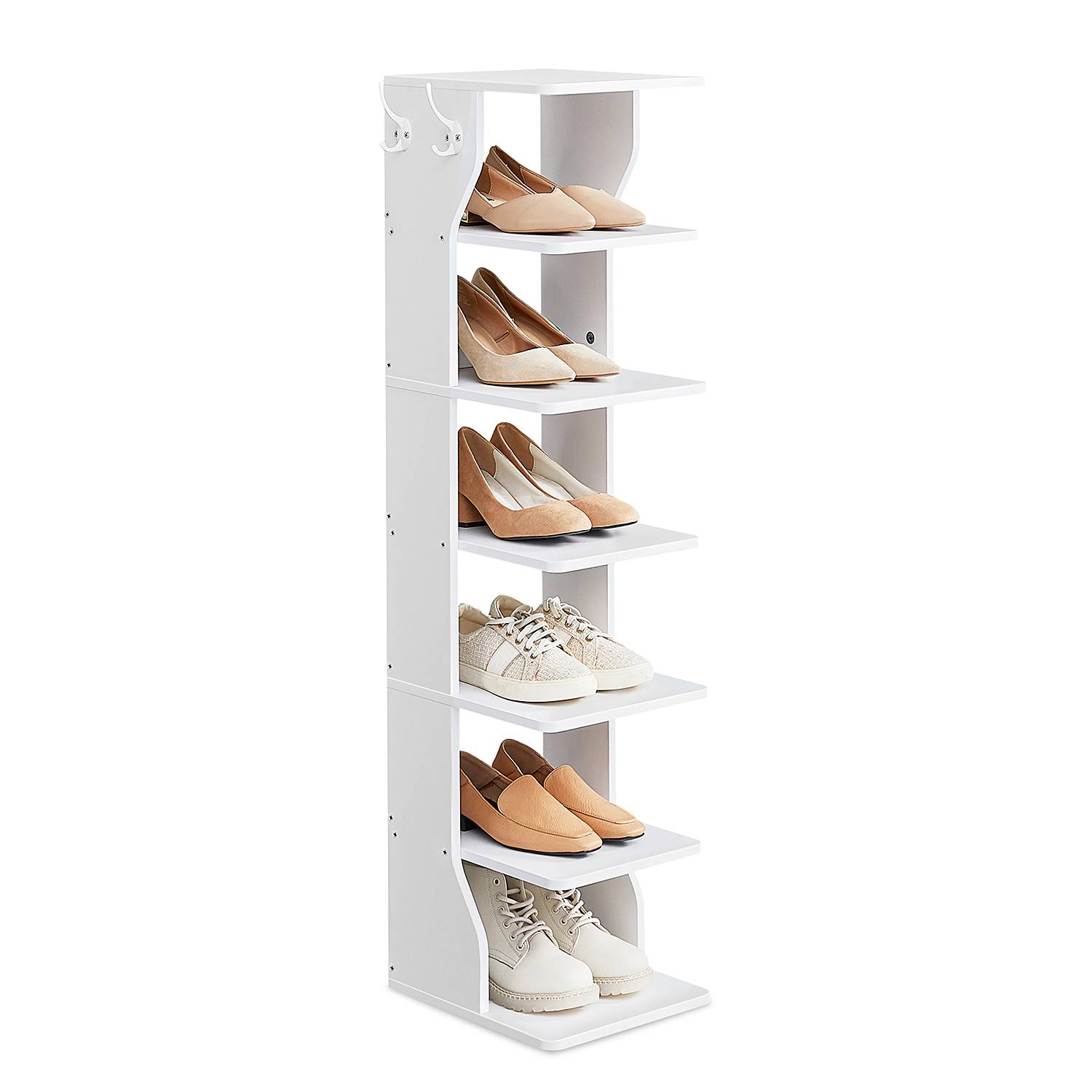 Dubbag Shoe Rack White