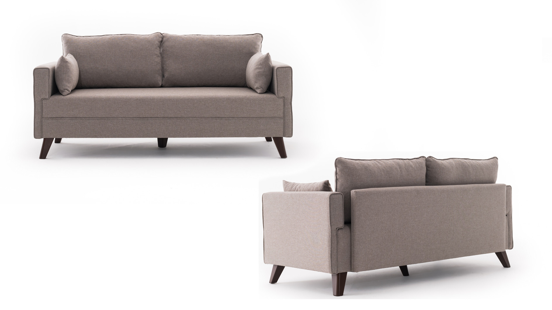 Bella Sofa 2-Sitzer Creme