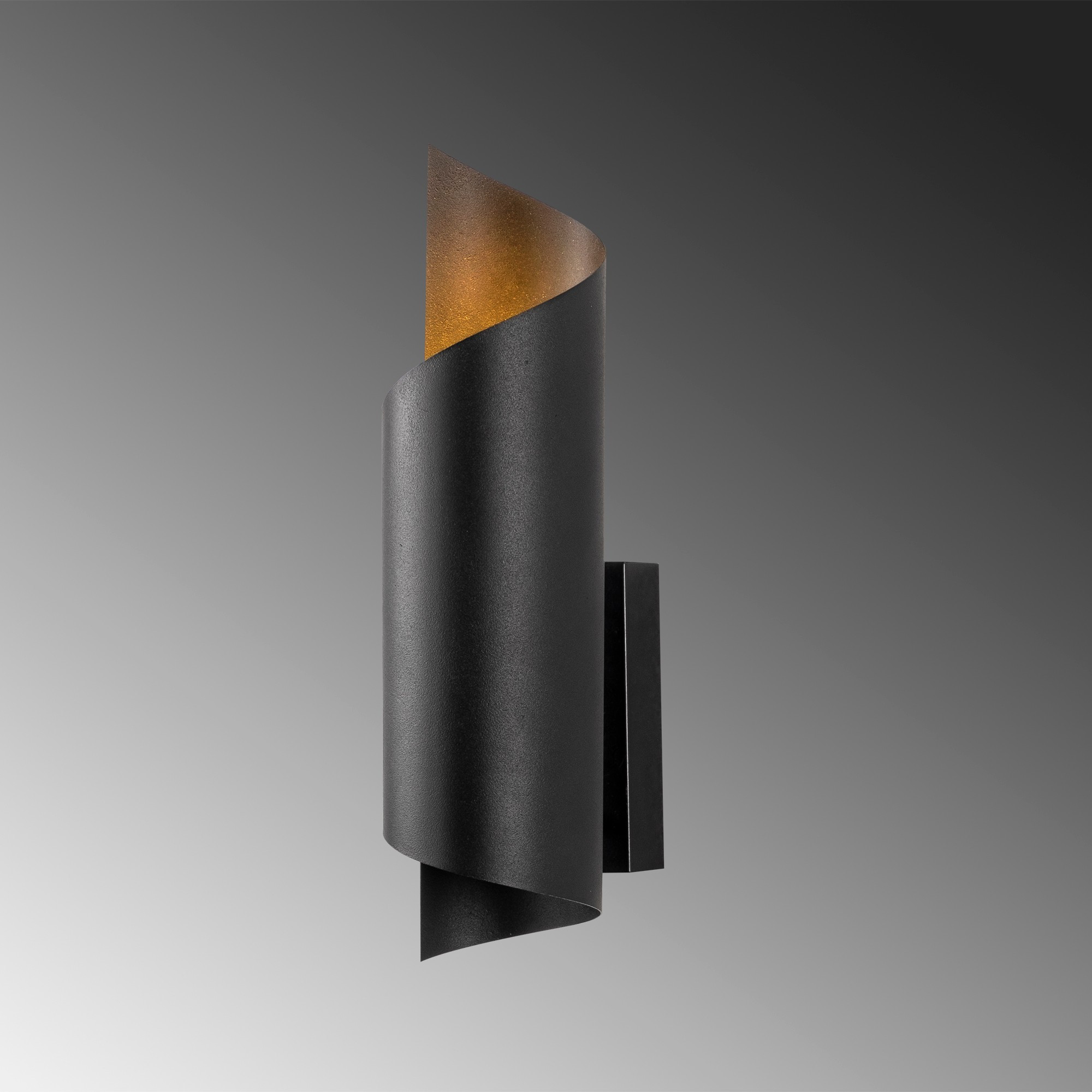 Sivani MR-838 Wandlampe Eisen Schwarz