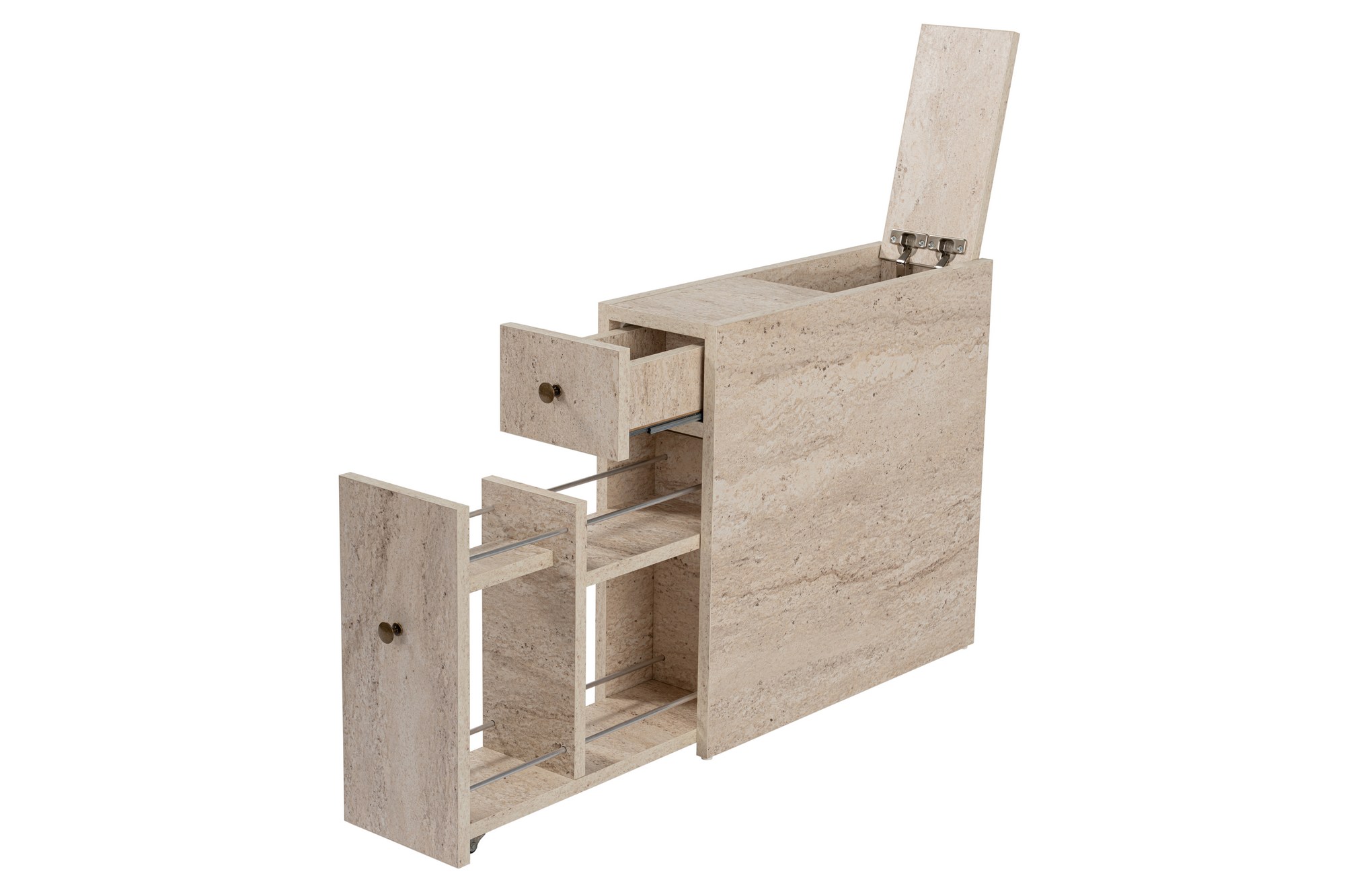 Calencia Schrank Holz Travertine