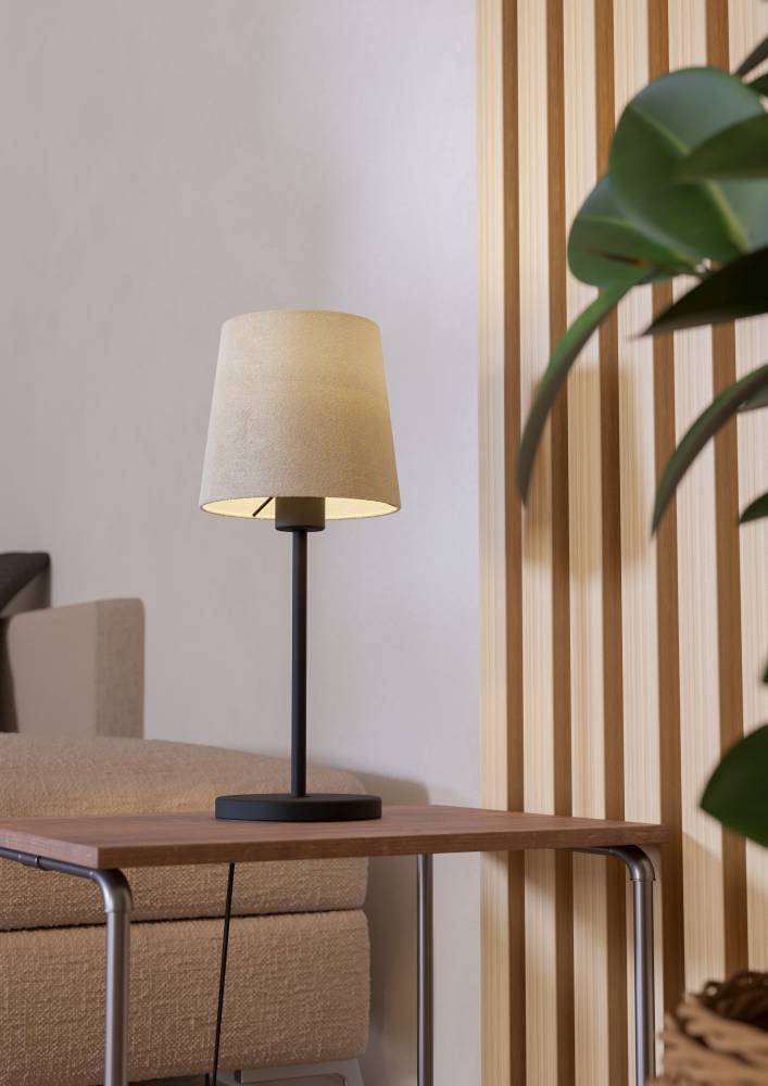 Febre's Table Lamp Blended Fabric Steel 1-light