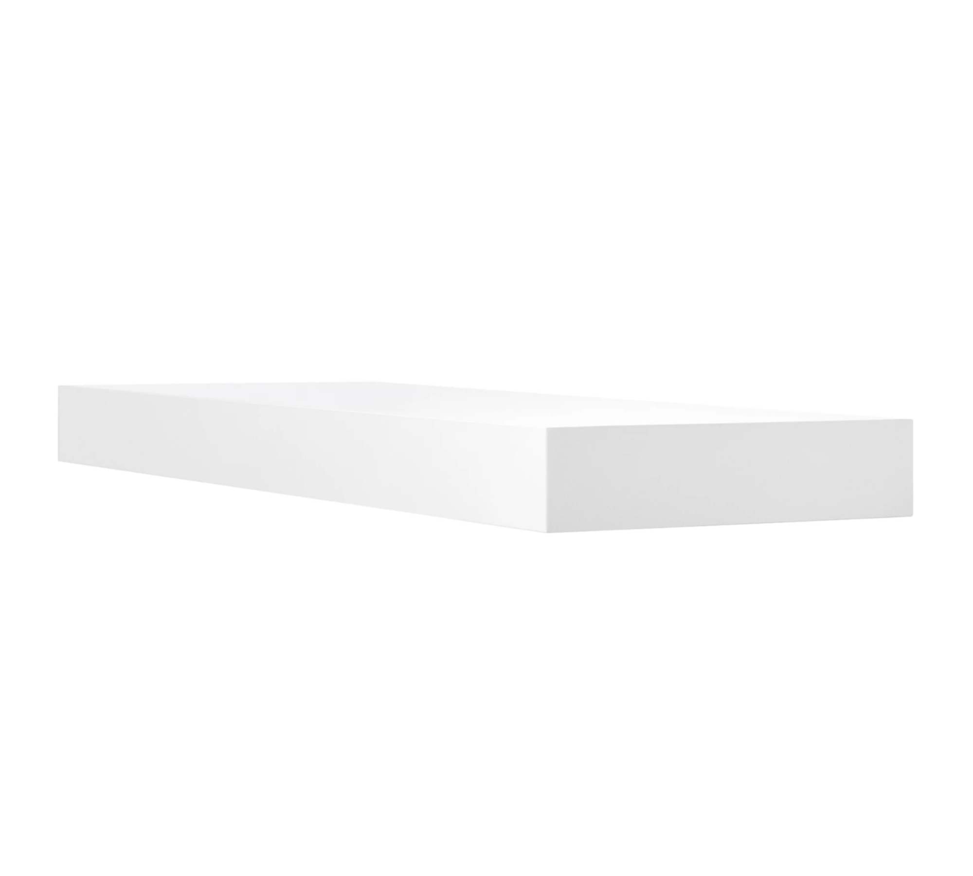 Wall shelf Veneered White 60 cm