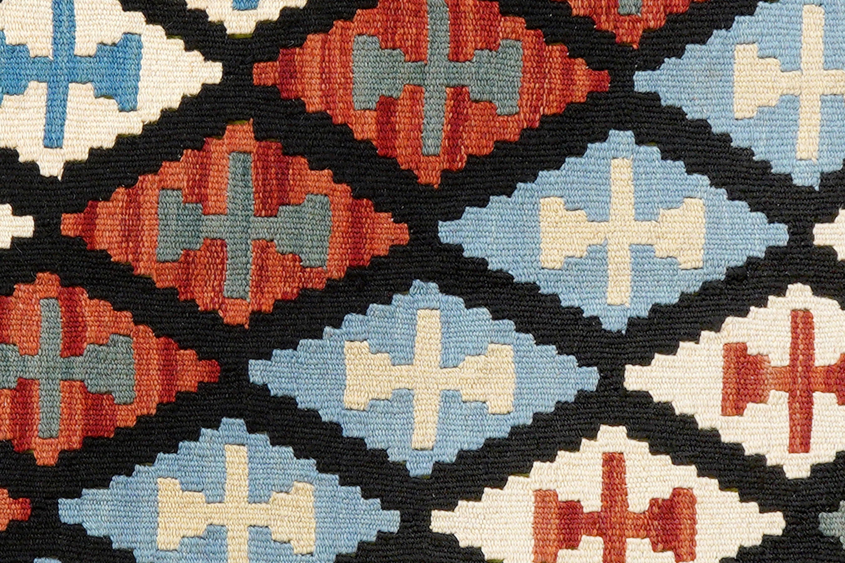 Kelim Gashgai Teppich Wolle Mehrfarbig