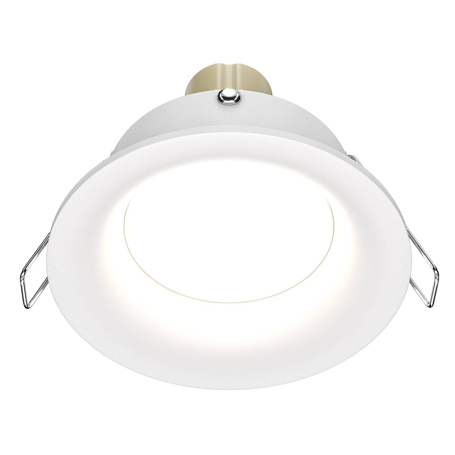 Slim Einbauleuchte Aluminium Weiß