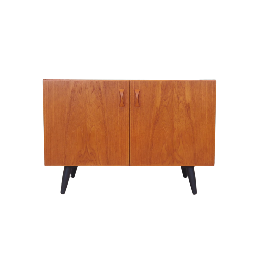 Vintage Schrank Teakholz Braun 1970er Jahre