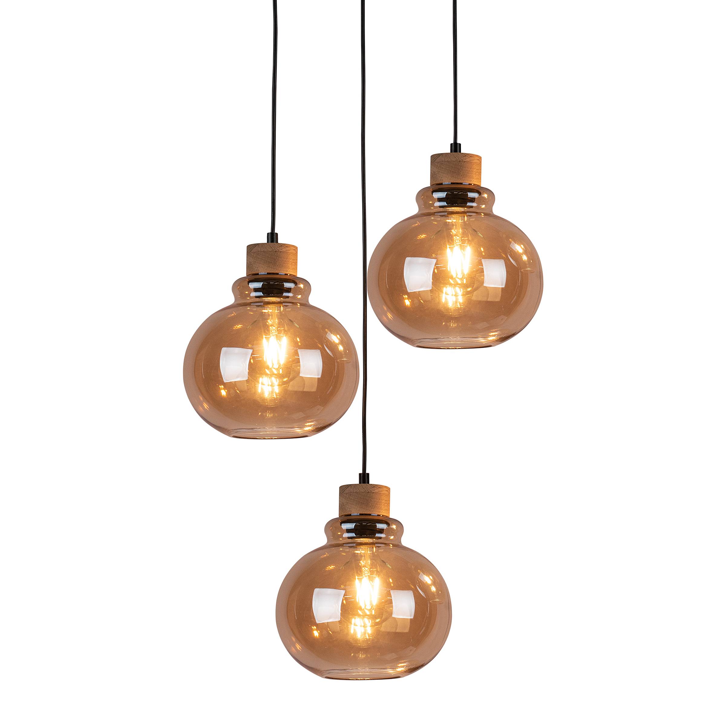 Serena Typ A Pendelleuchte Farbglas 40cm