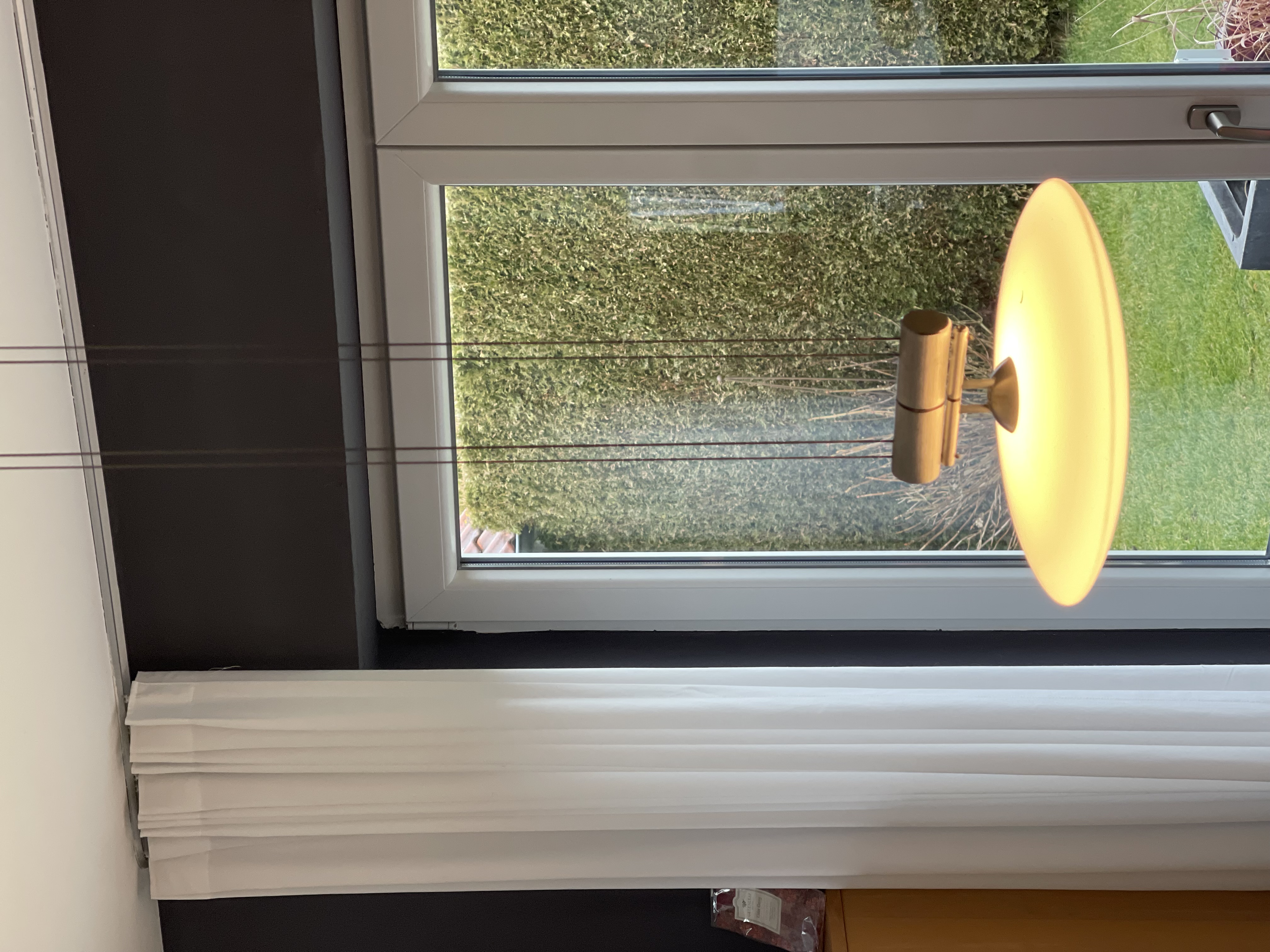 Vector Tavolo Luna 2 Grande Pendelleuchte Glas Weiß