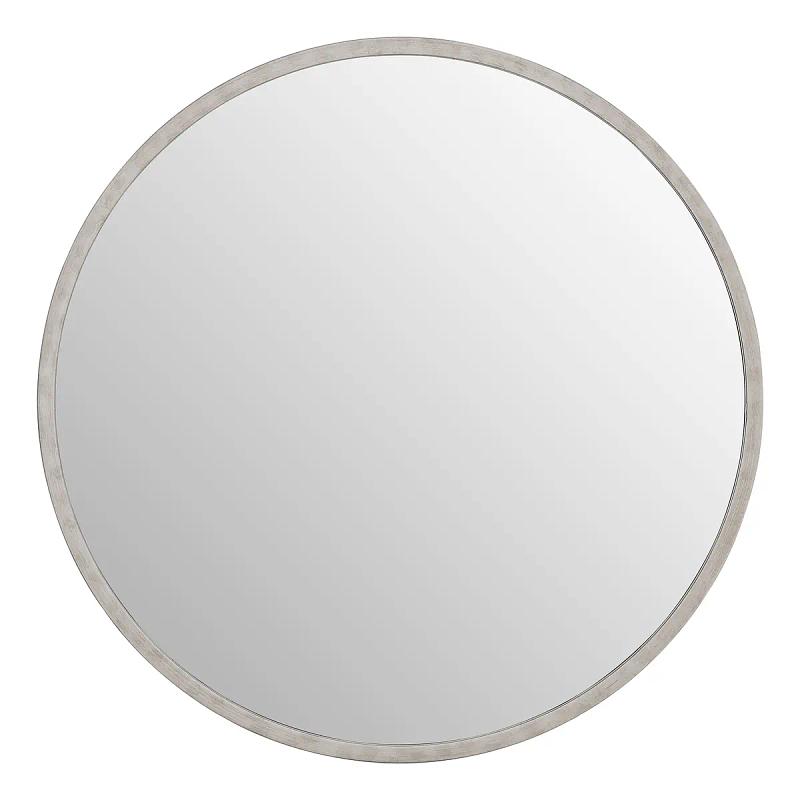 Saska Medium Antik Silber Wandspiegel
