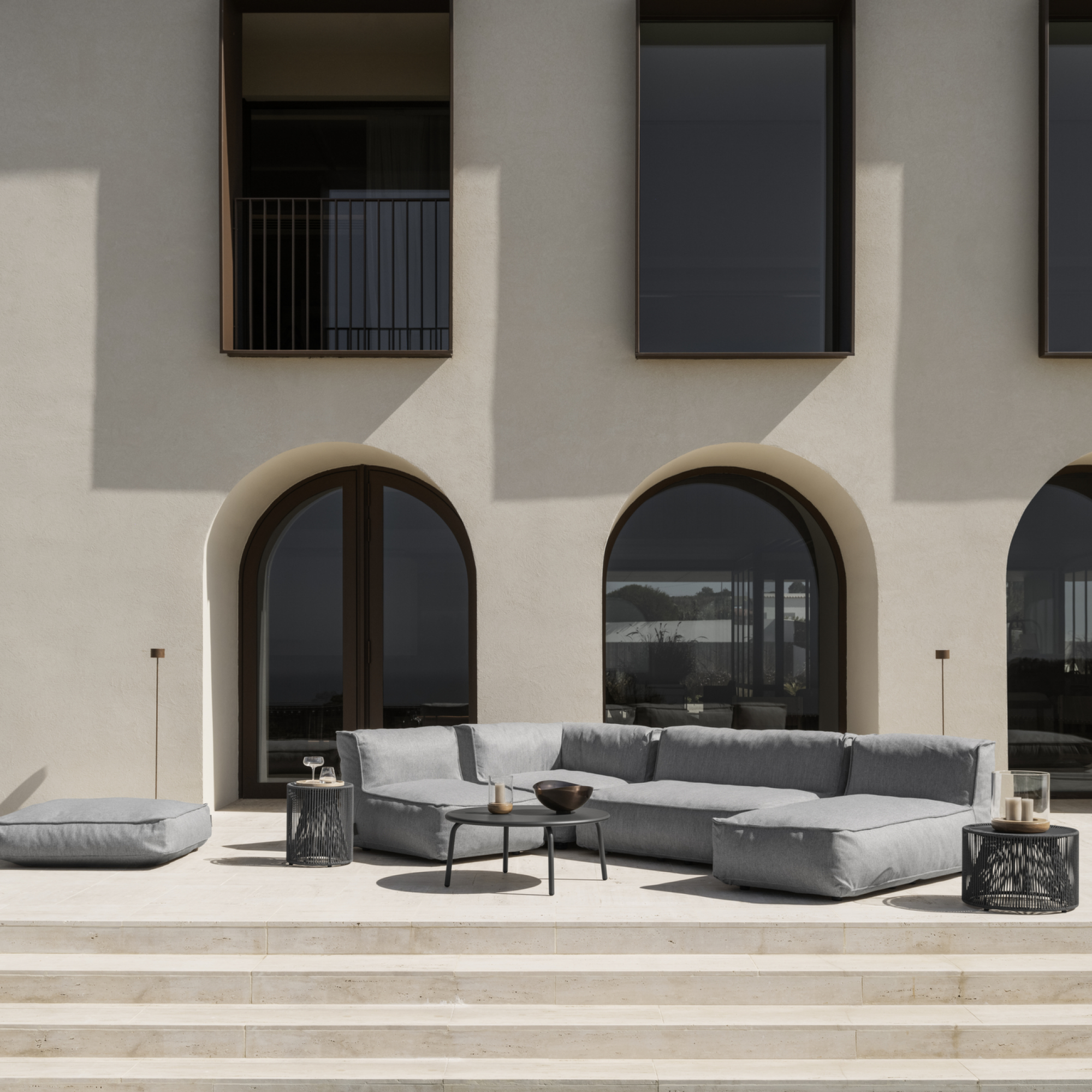 Farol LED Floor Lamp Rechargeable Lamp Out/Indoor 66726 Rusty Look