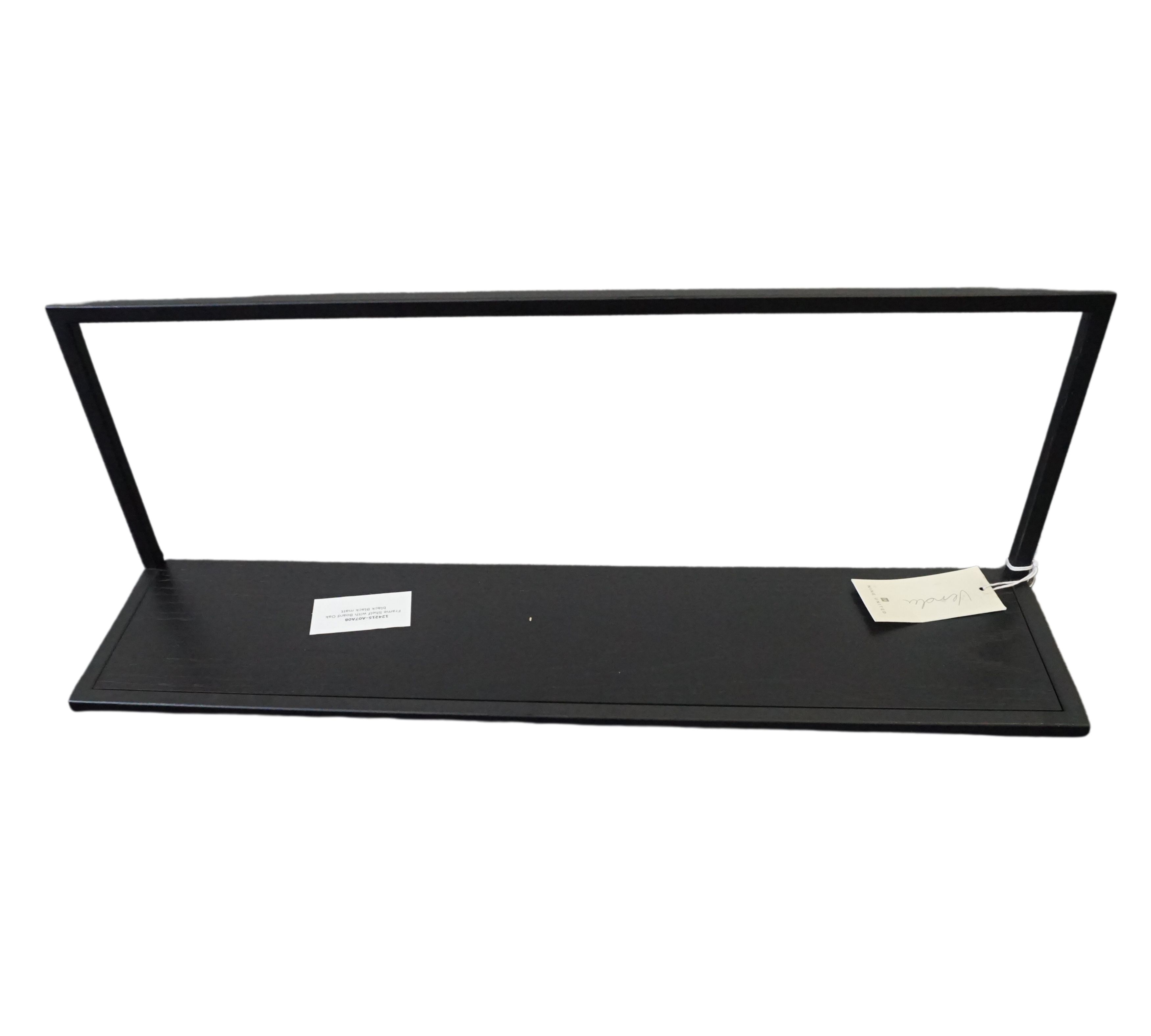 Frame Regal mit Brett Eiche Schwarz