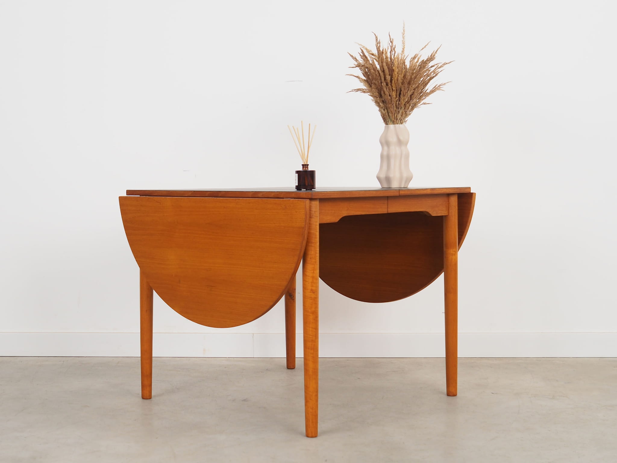 Vintage dining table Teak brown 1970s