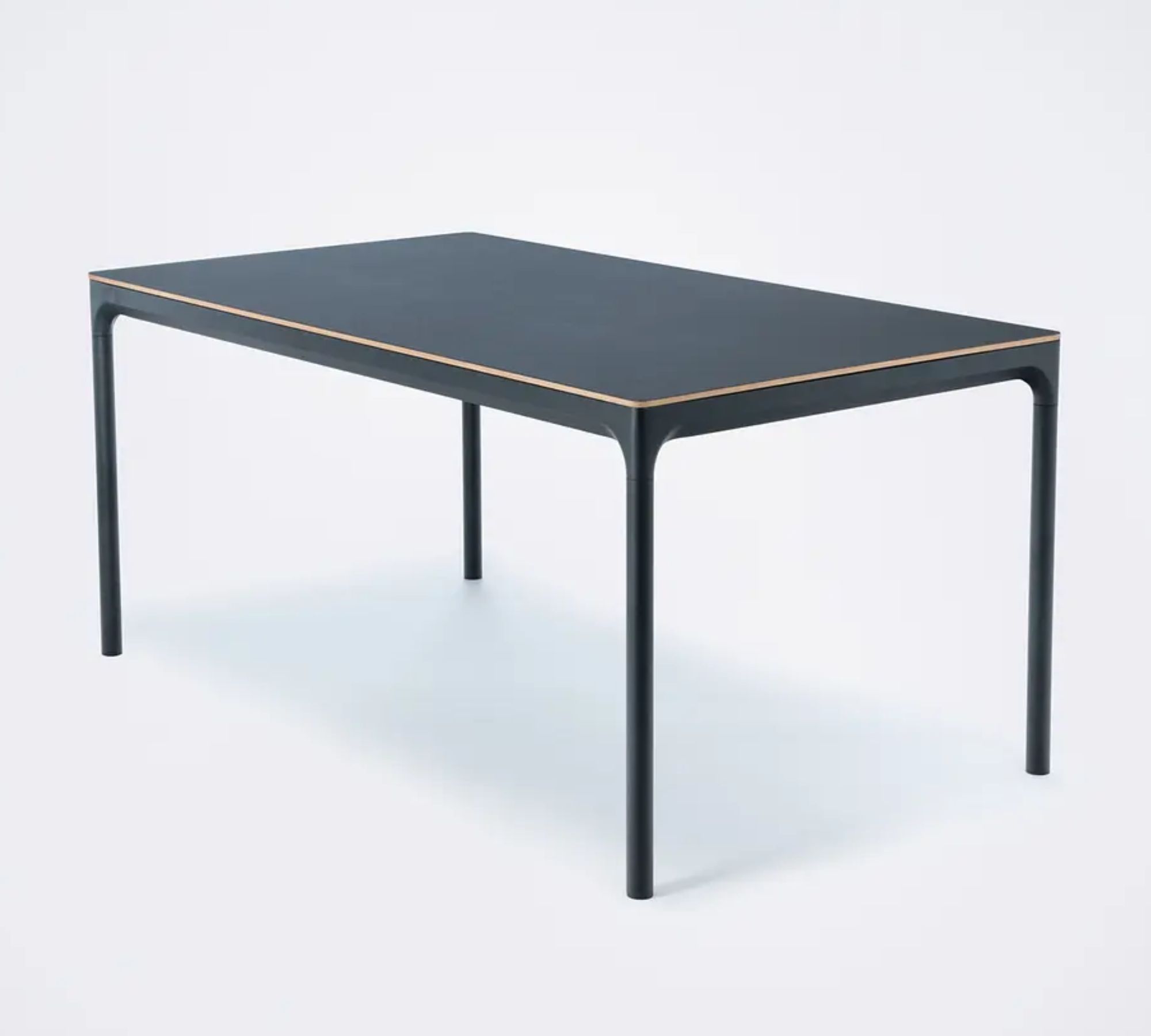 FOUR Tisch Aluminium Linoleumplatte 160 x 90 cm