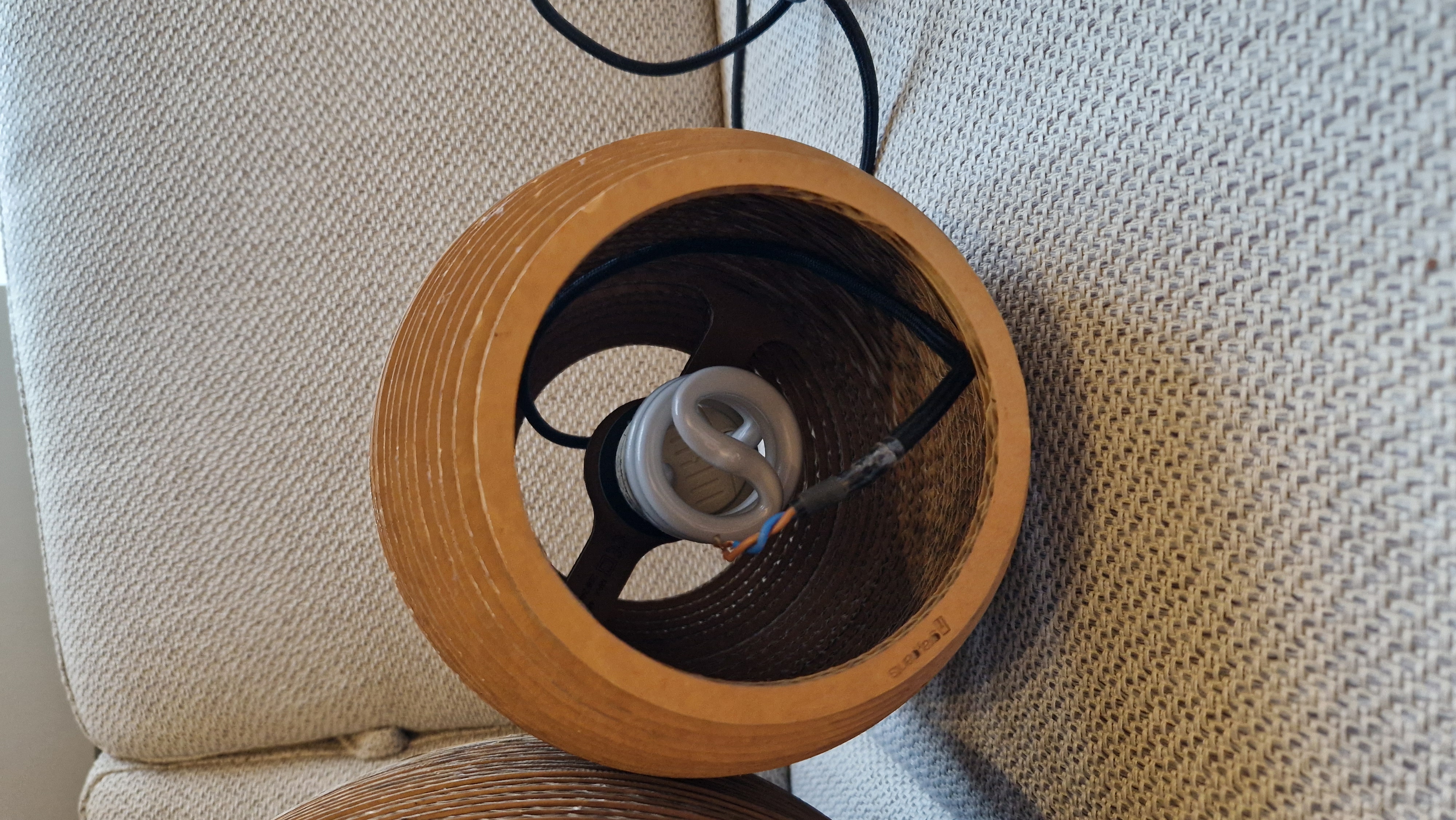 Scraplight Bell and Oliv Pendant Lights