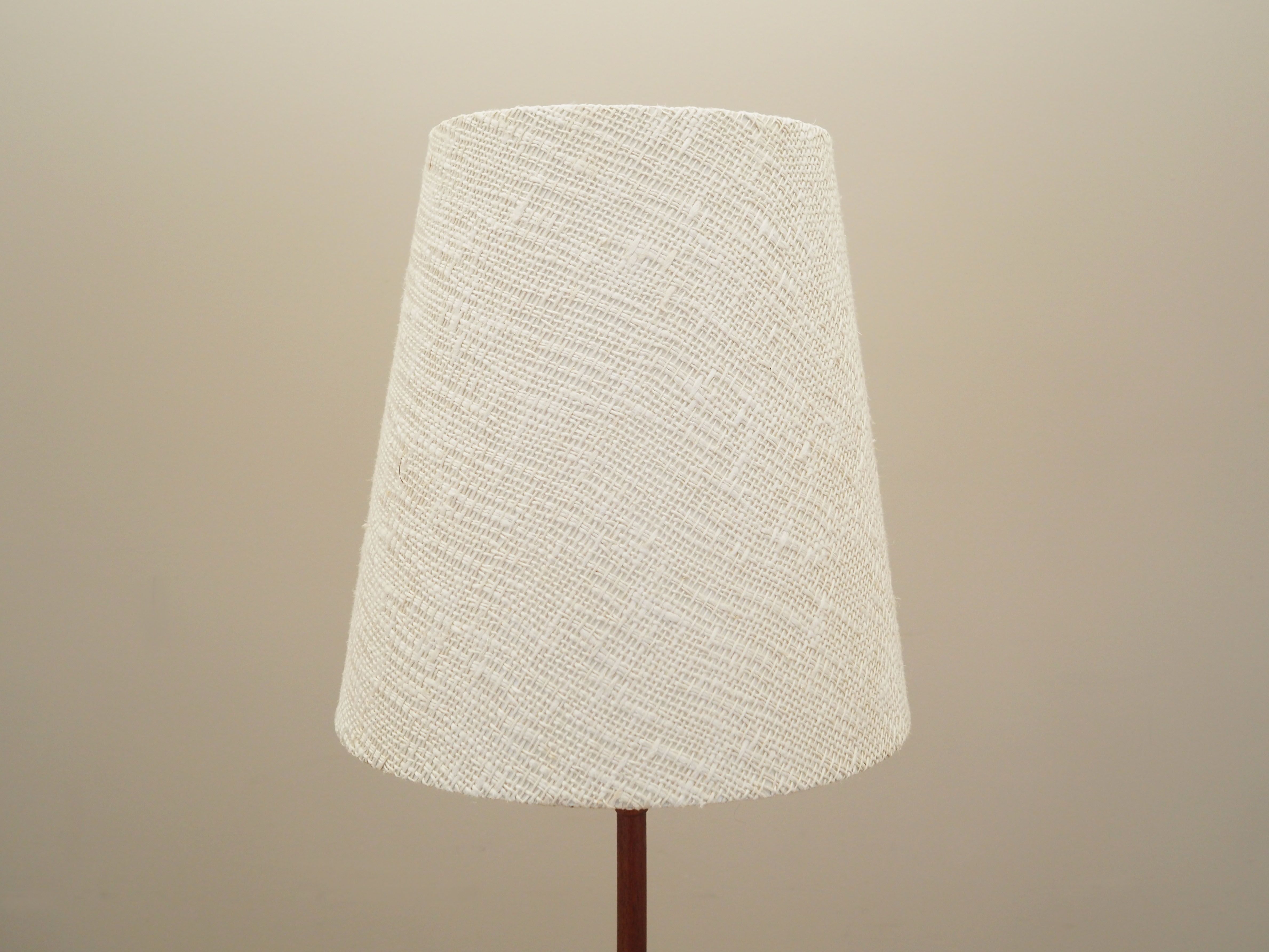 Stehlampe Holz 1970er Jahre