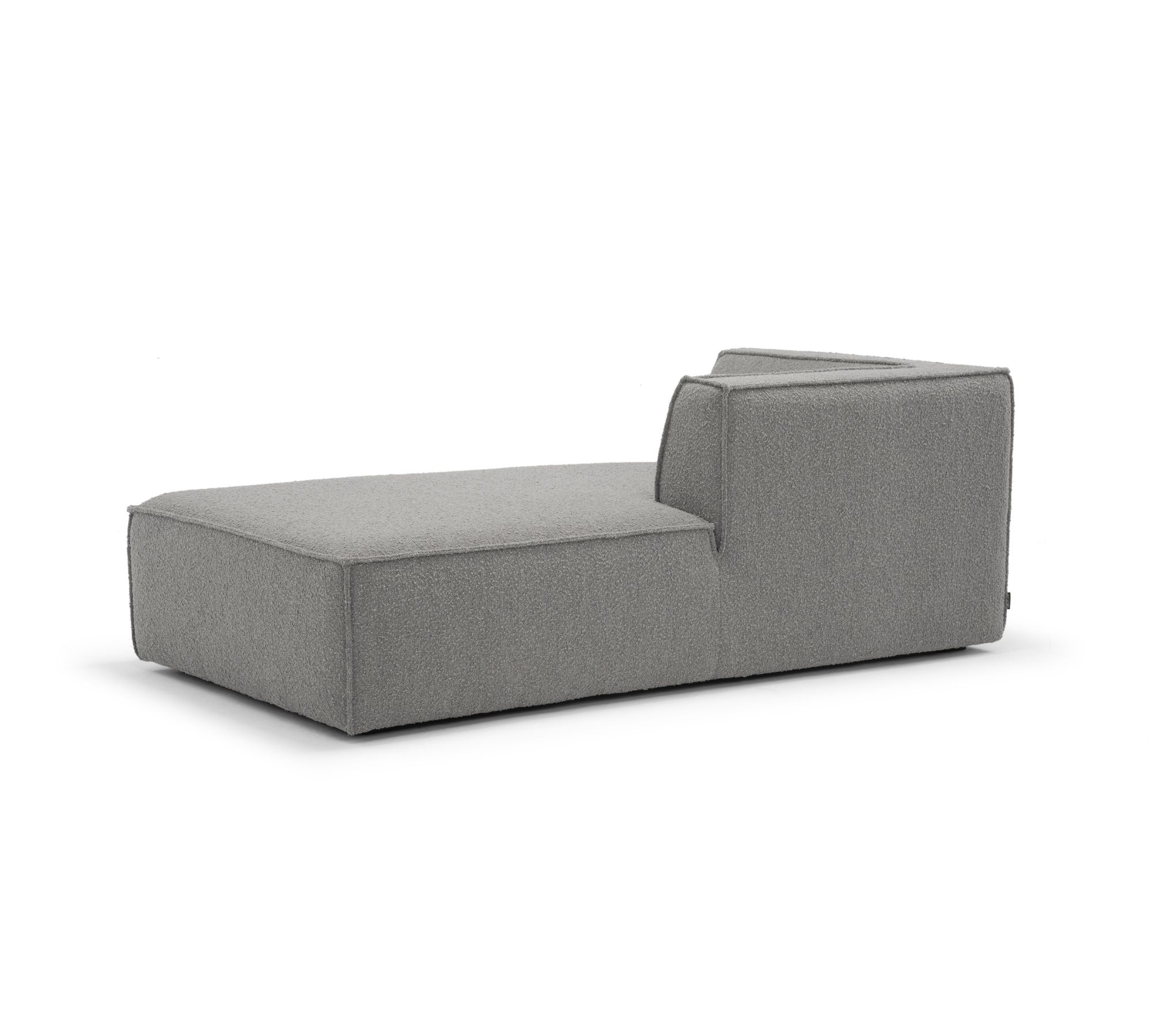 Dane 1-Sitzer Récamiere Rechts Maya Warm Grey