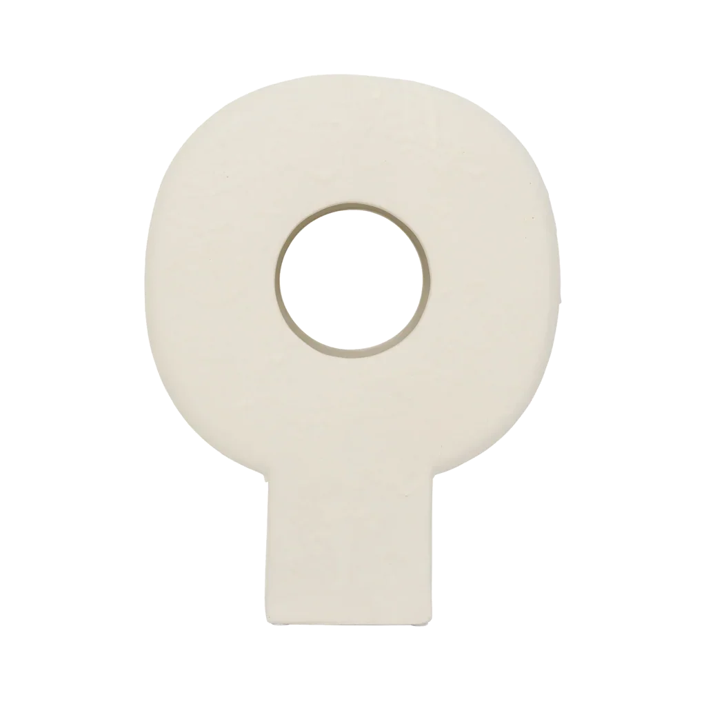 Stehlampe Baumnebel Keramik Weiß