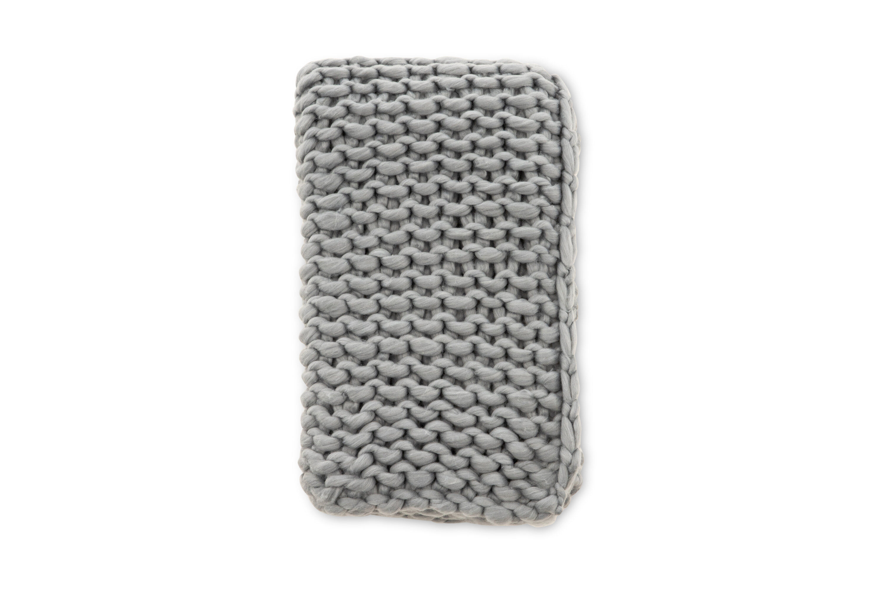 Kate Plaid Hellgrau 130x170cm