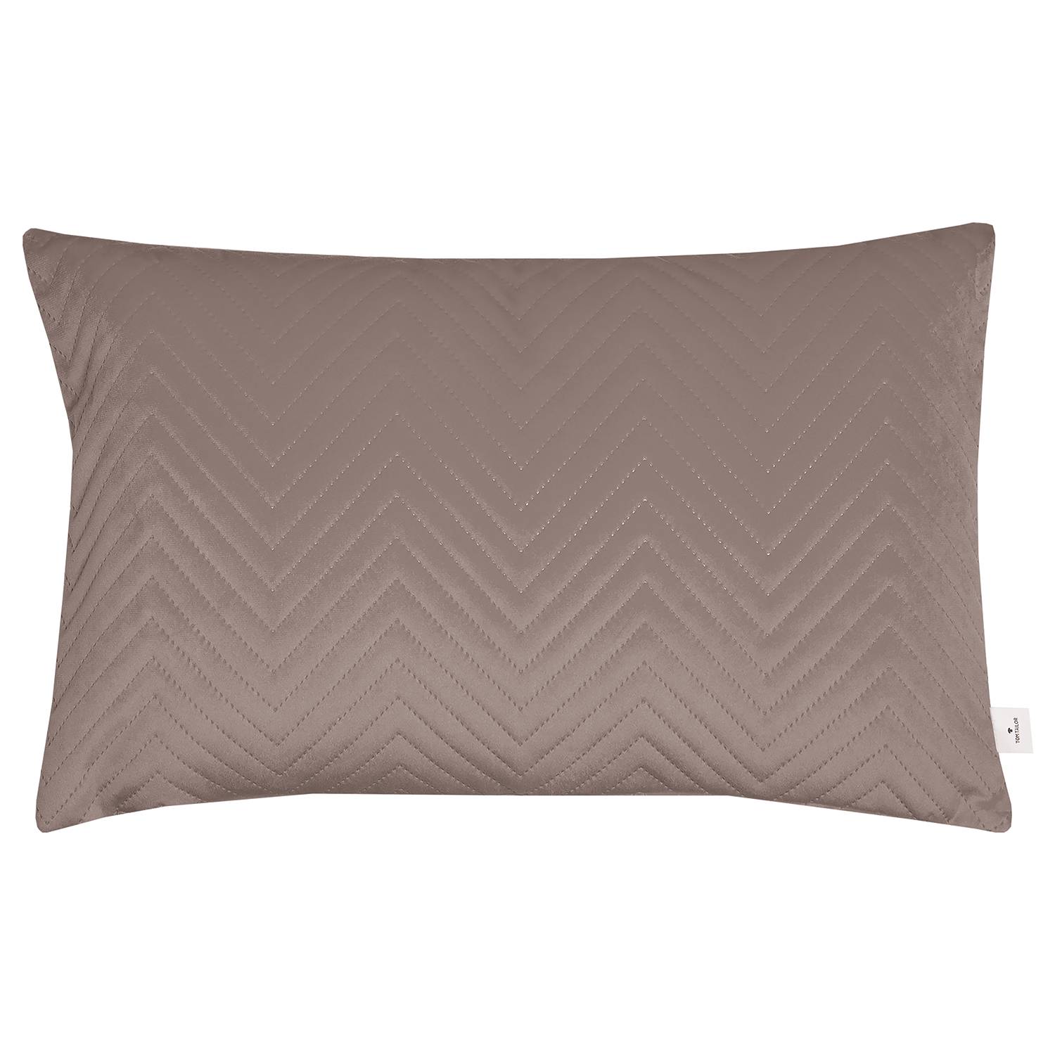 French Velvet Ultra Kissenbezug Webstoff Rosa 50 x 30 cm