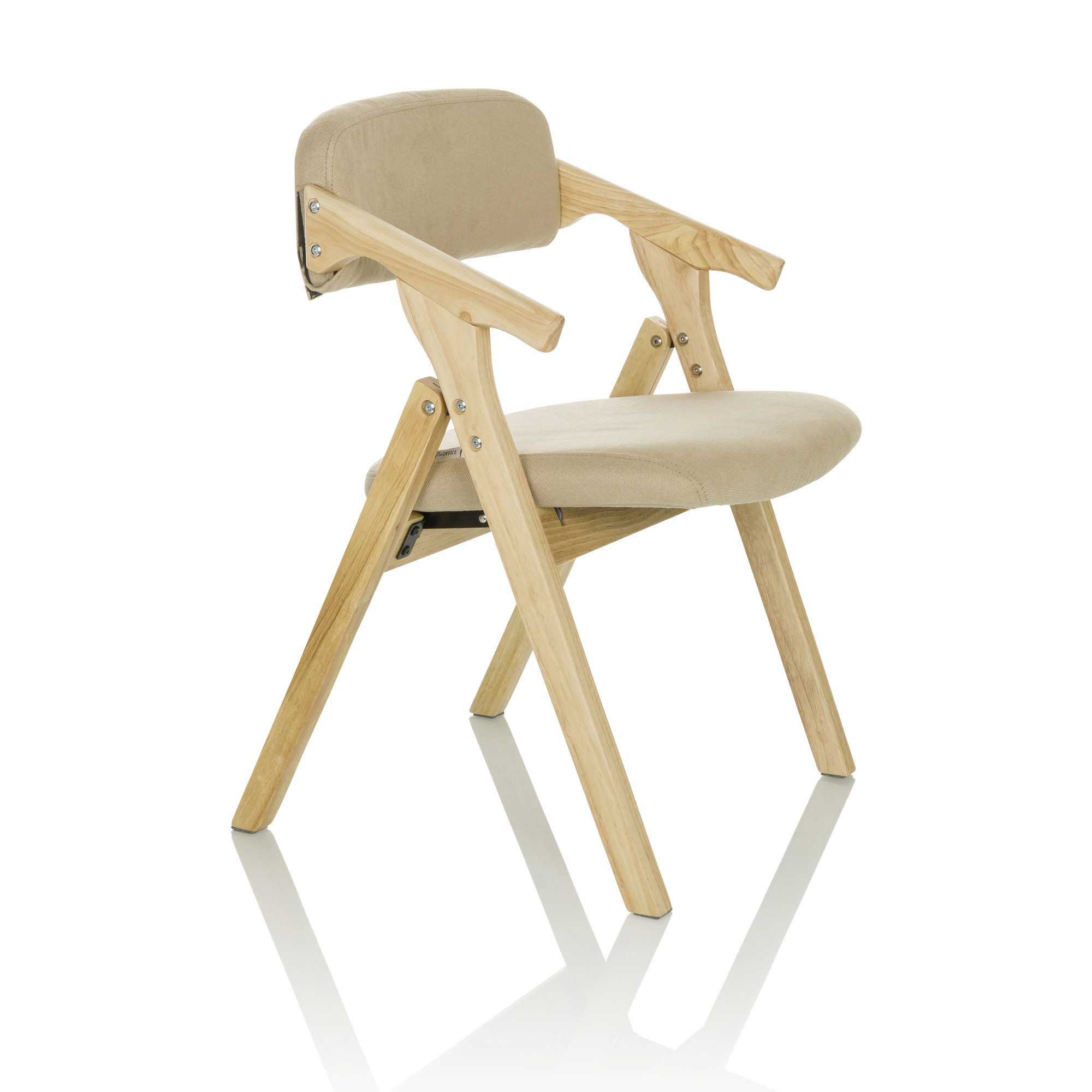 SCANDIO Klappstuhl Holz Beige