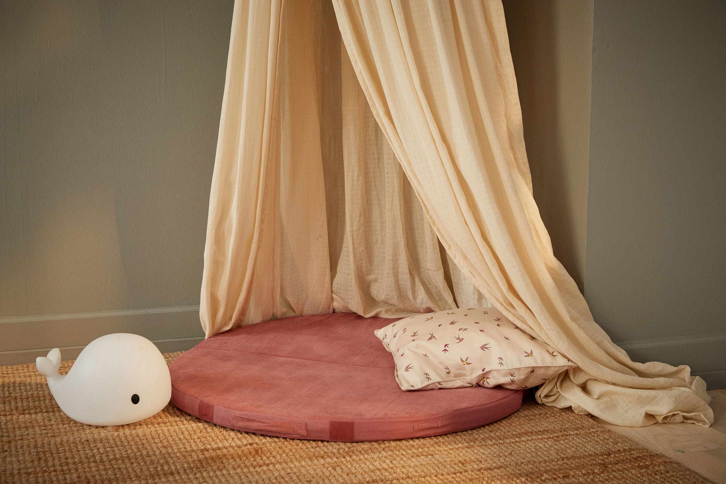 Loui Multi-Play Mat Organic Cotton Pink