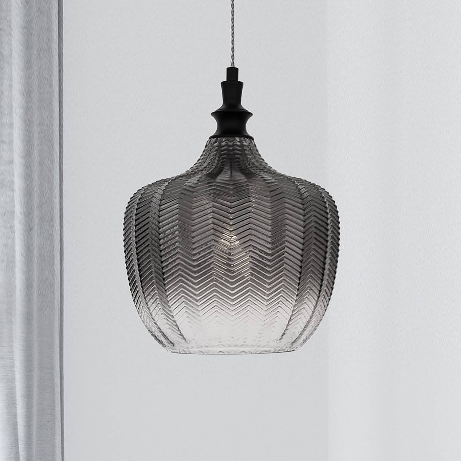 Pendant lamp Loni Black