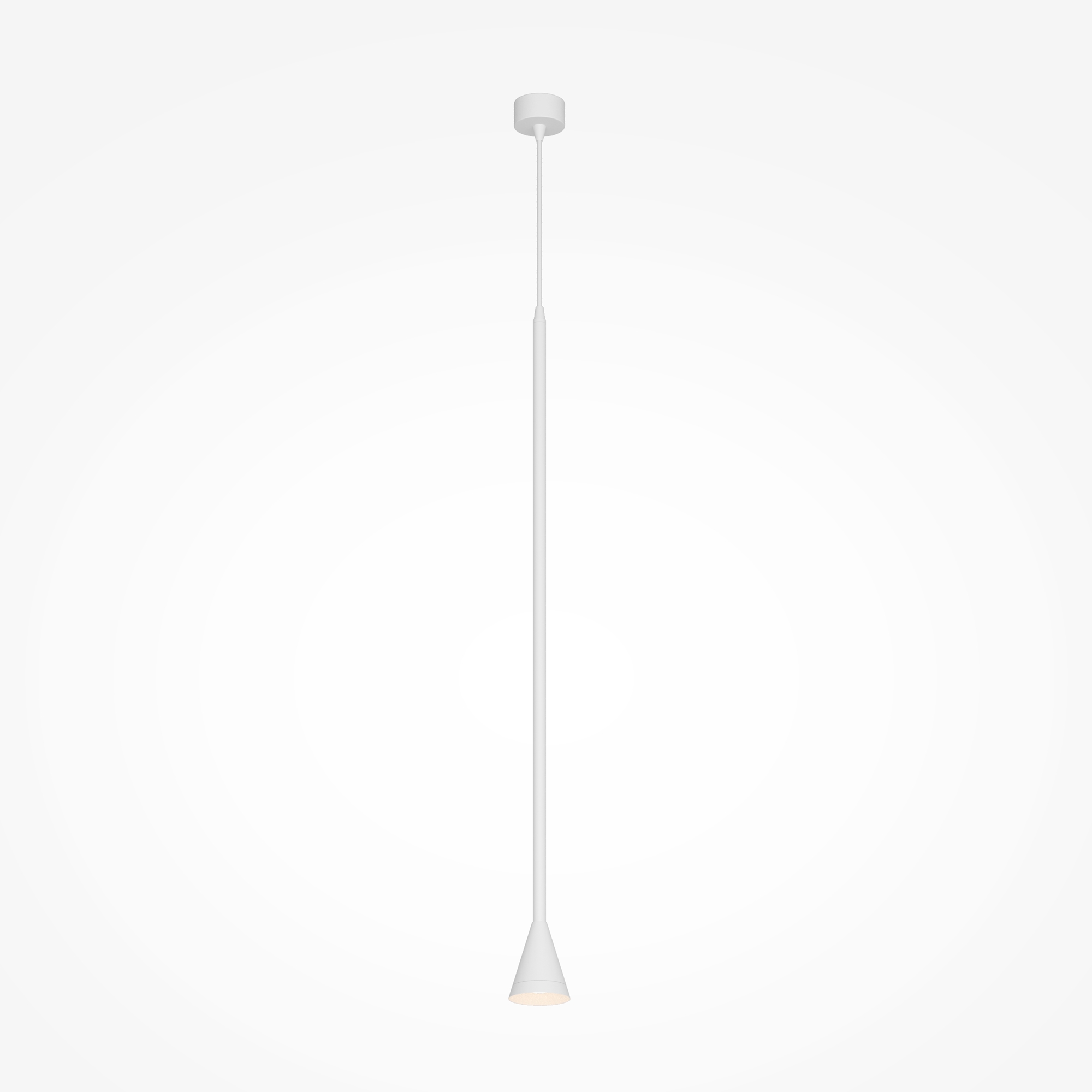 Arrow Pendant Light Metal White