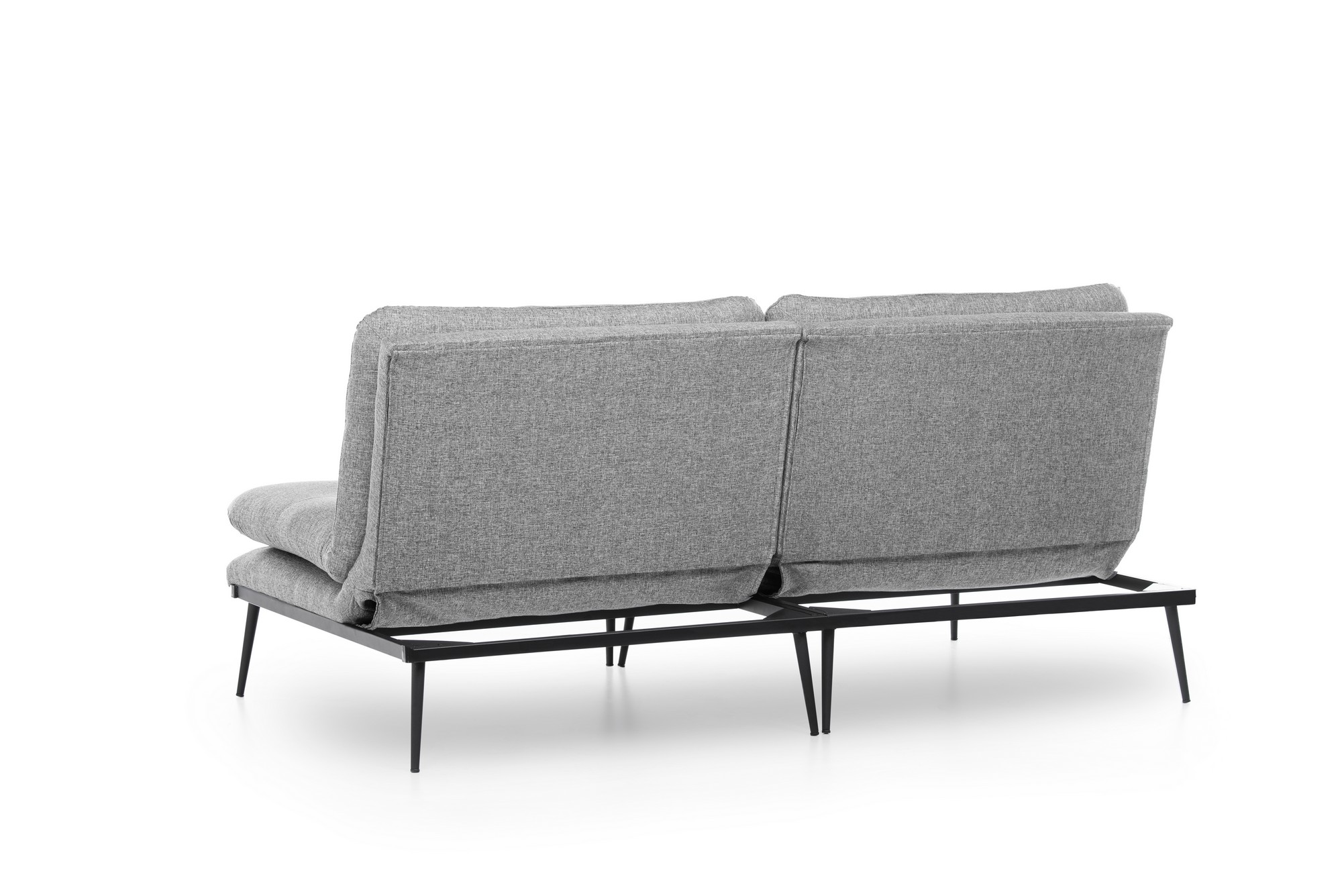 Martin Sofabed Schlafsofa 3-Sitzer Grau