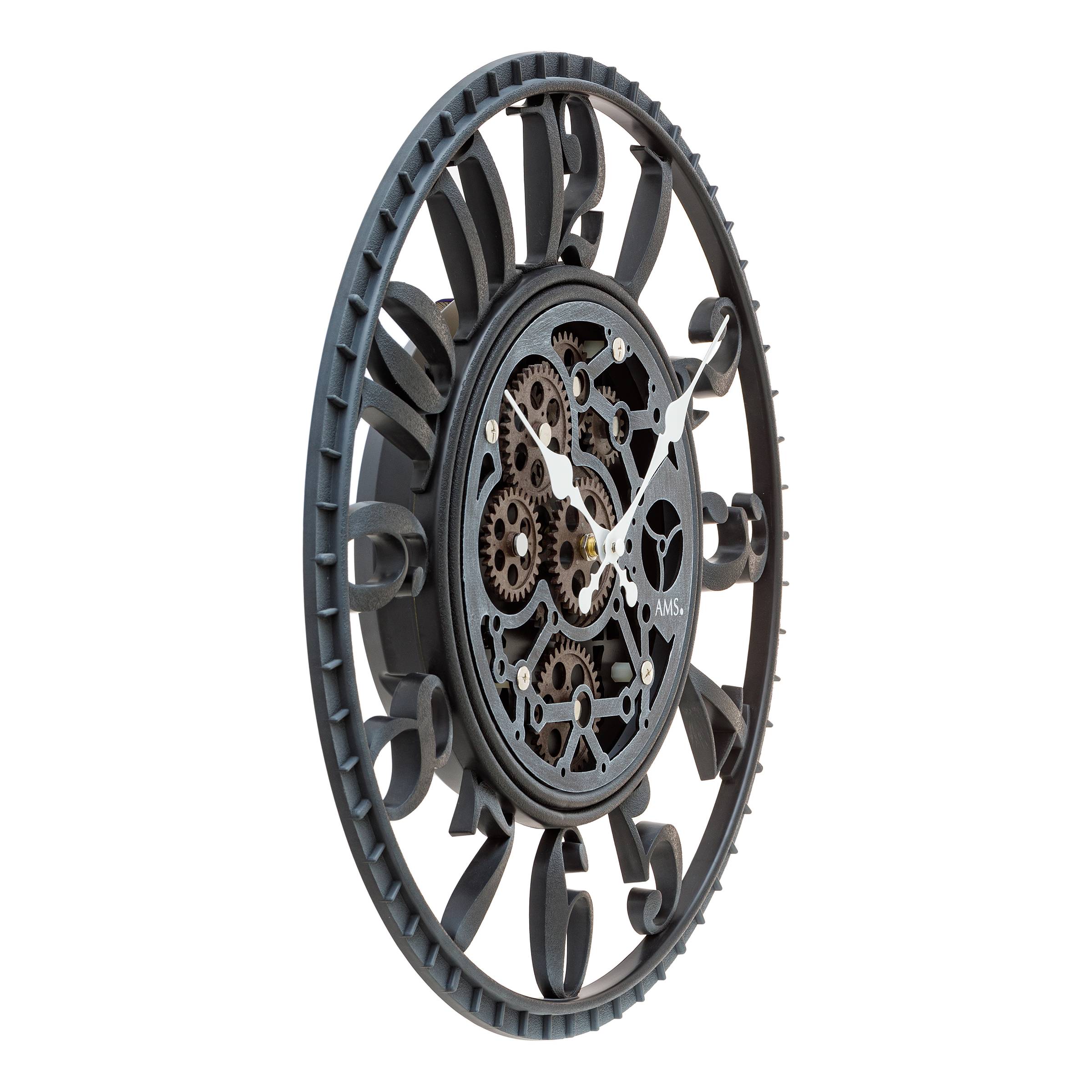 Wanduhr Canas Grau Polypropylen 39 x 39 x 6 cm