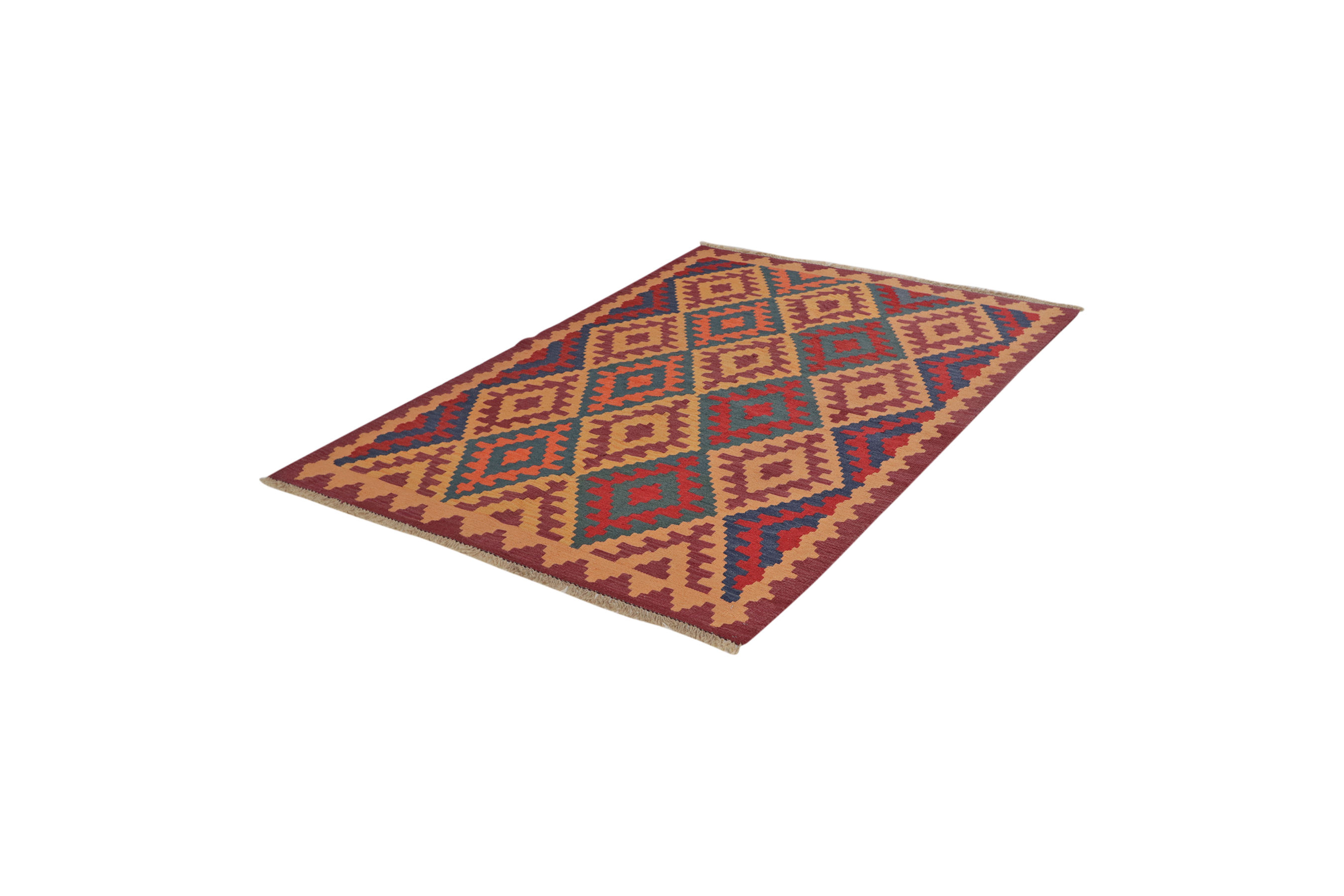 Kilim Gashgai Teppich Mehrfarbig
