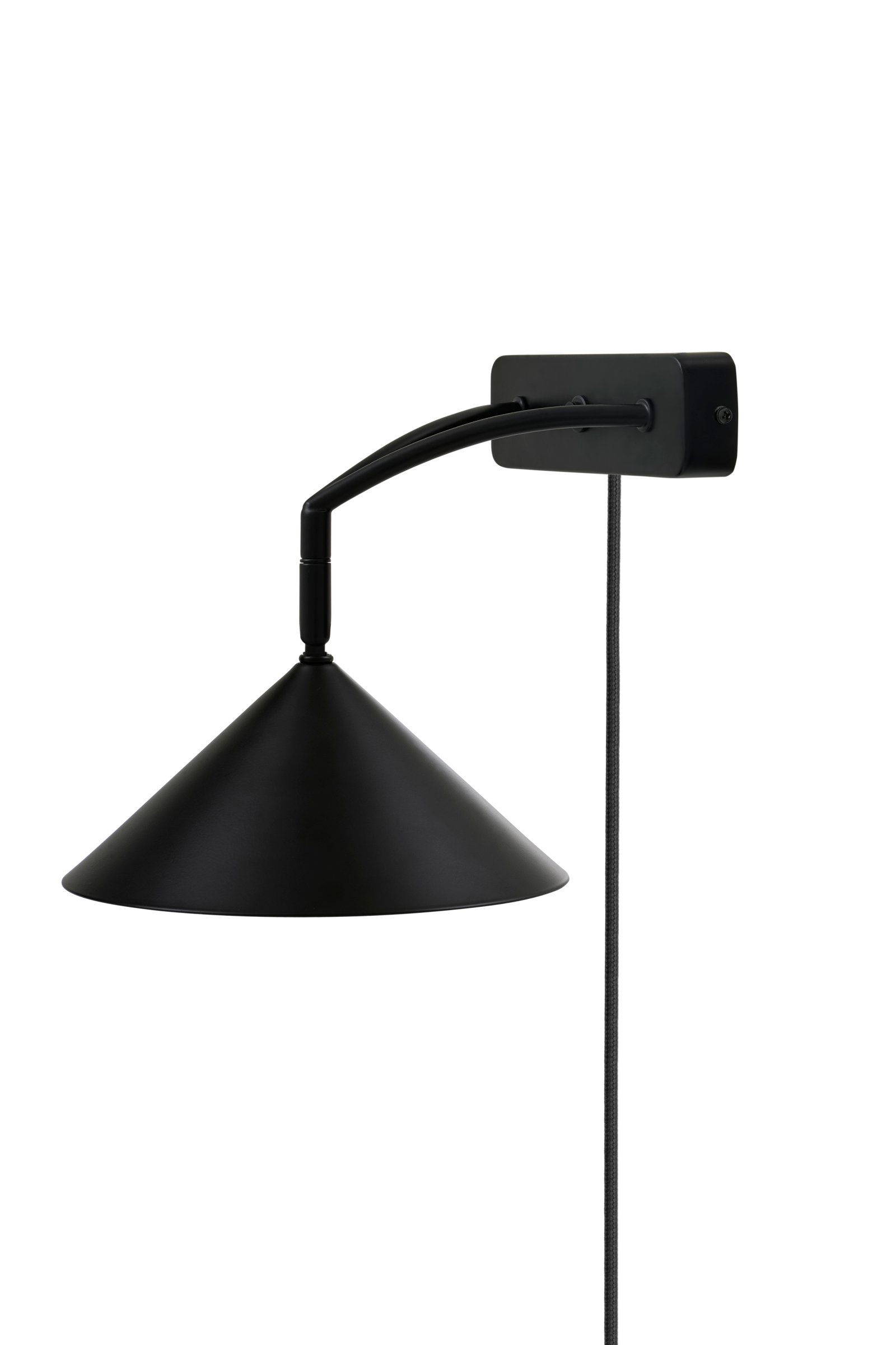 Curve Wall Lamp Black