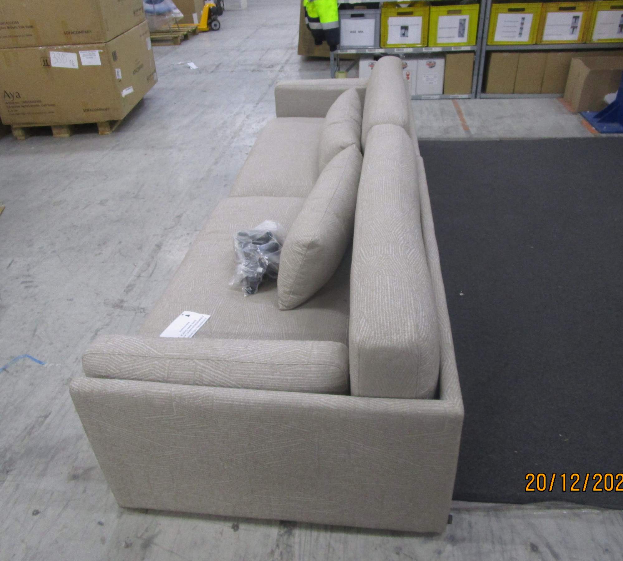 Harvey Sofa 4-Sitzer Bond Taupe