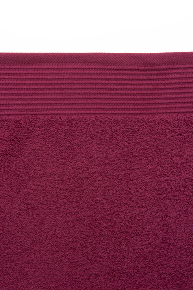 8-tlg. Frottier Handtuch-Set Bordeaux Öko-Tex Standard 100
