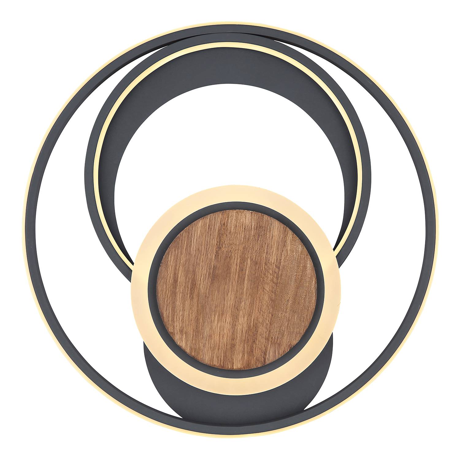 LED-Deckenleuchte Nirra II Acryl Eisen