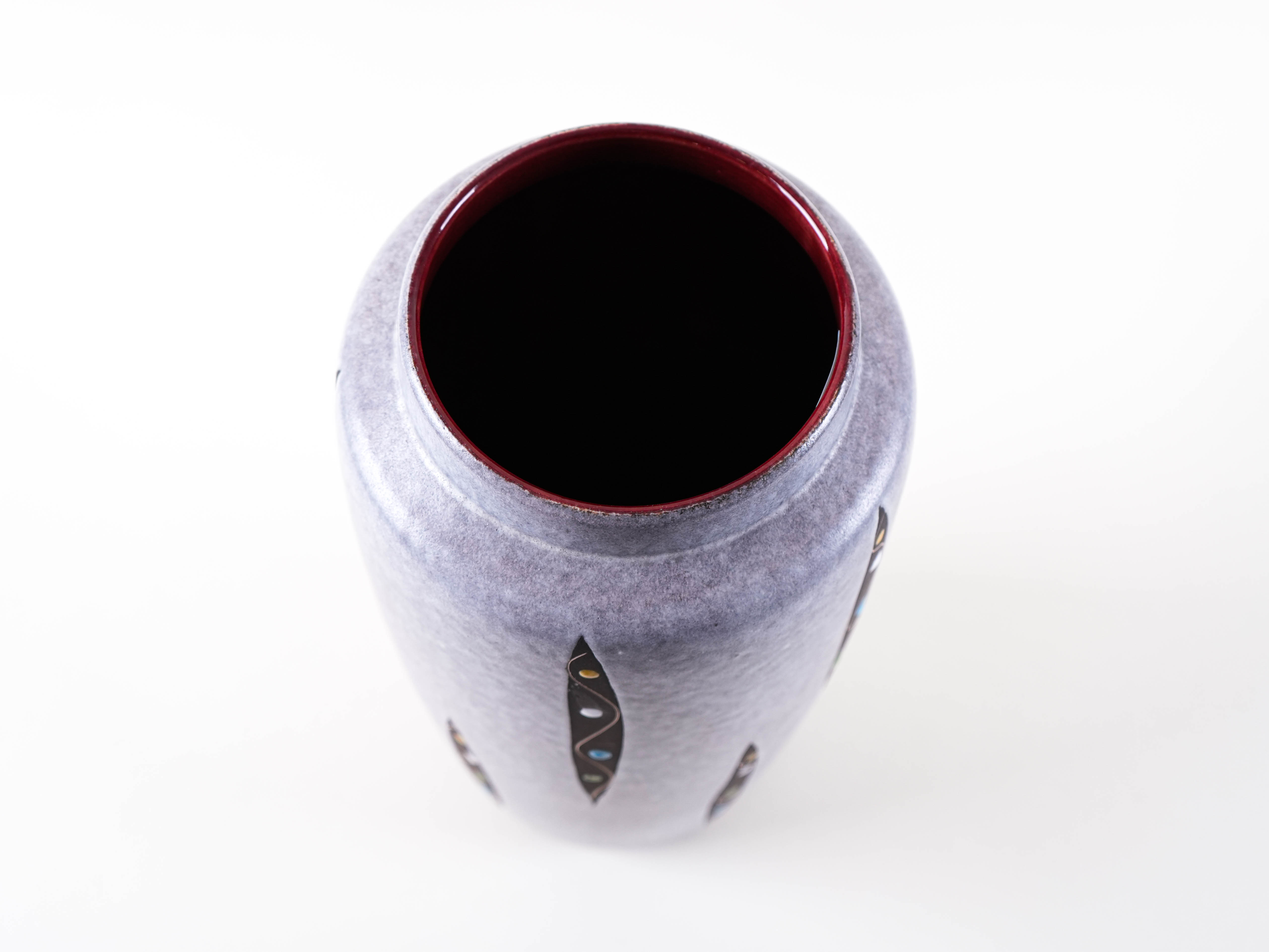 Ceramic Vase Grey 1960s
