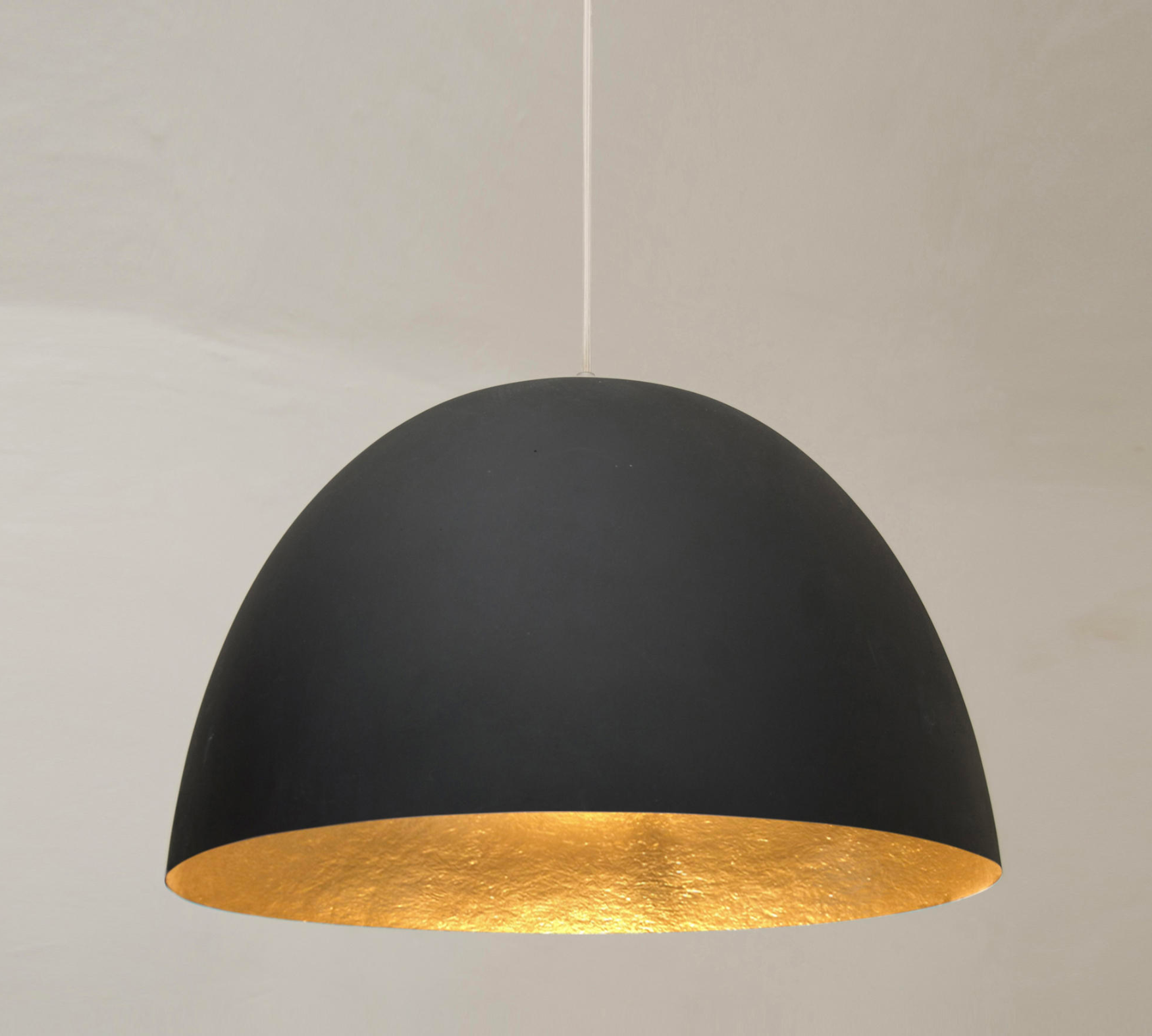 H2o Pendelleuchte Schwarz Gold